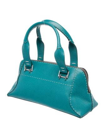 VBH Leather Top Handle Bag