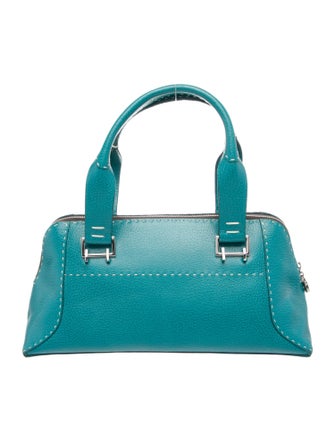 VBH Leather Top Handle Bag