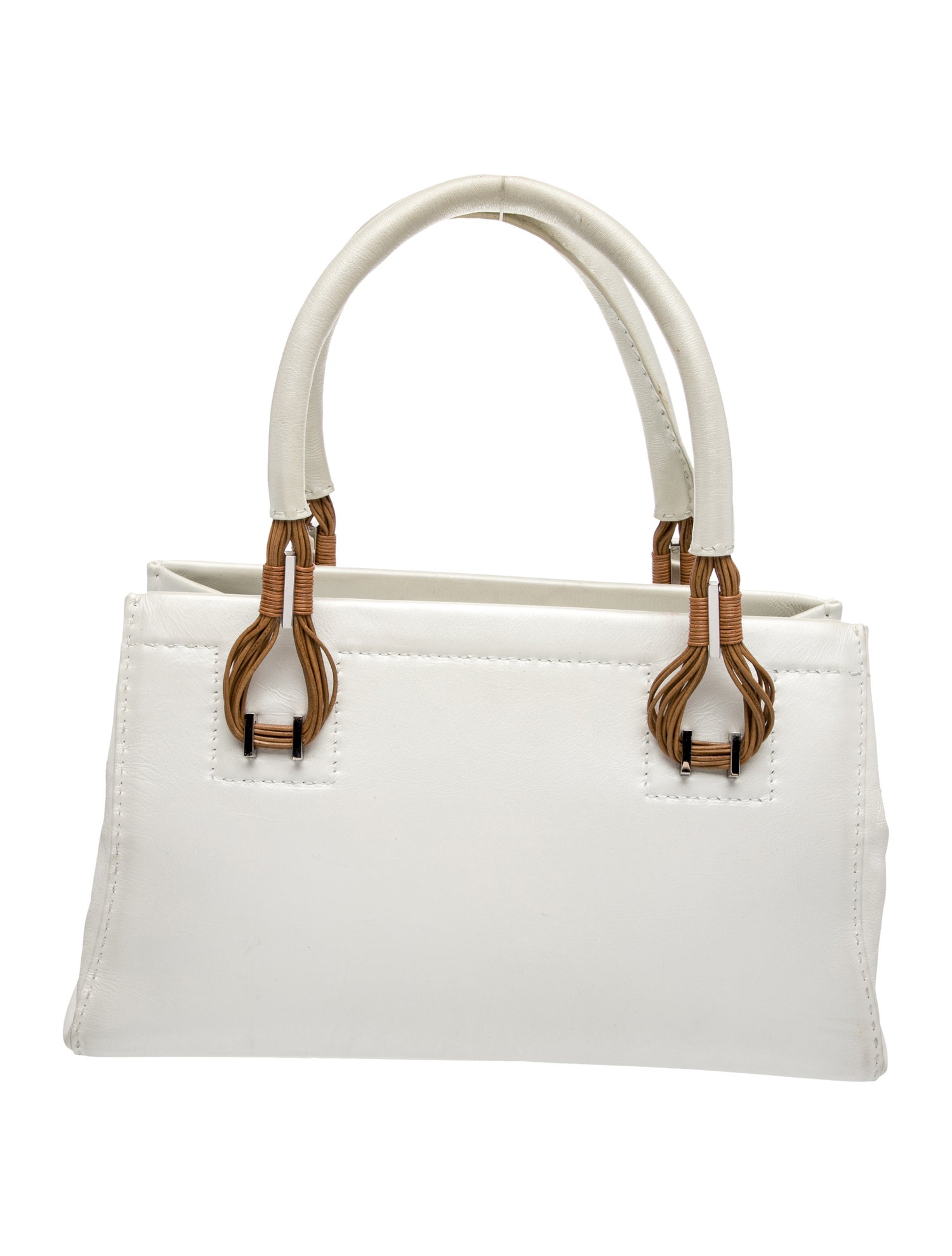 VBH Leather Top Handle Bag