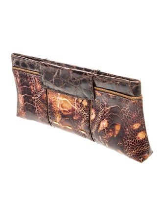 VBH Embossed Leather Minaudière