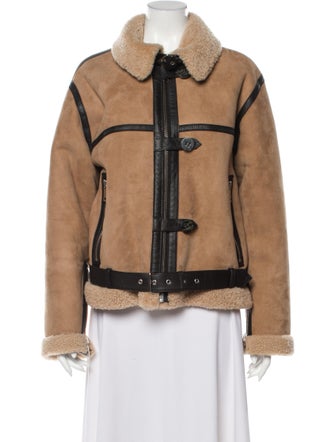 Victoria Beckham Shearling Fur Jacket