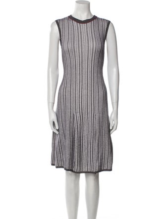 Victoria Beckham Virgin Wool Knee-Length Dress
