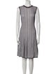 Victoria Beckham Virgin Wool Knee-Length Dress