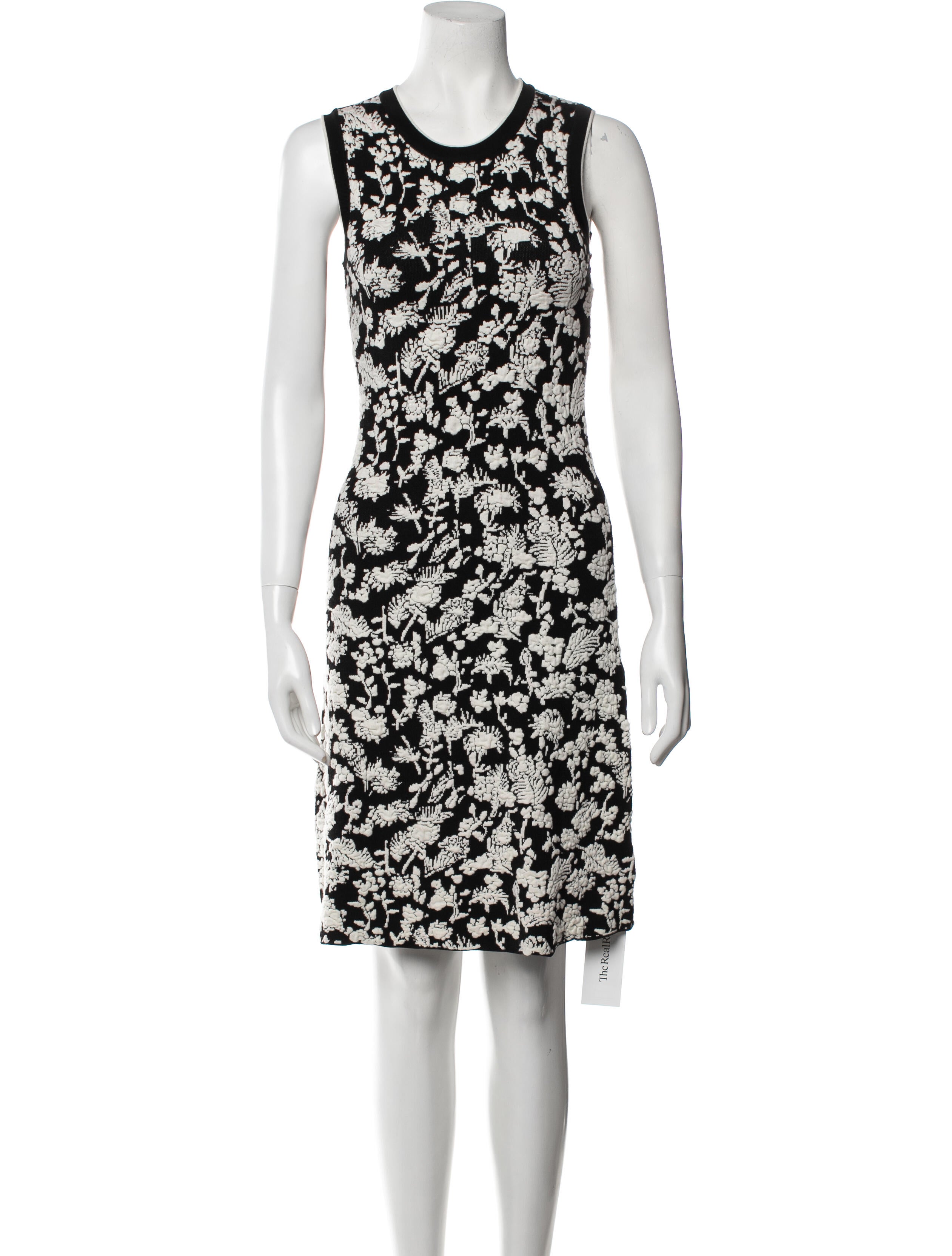 Victoria Beckham Floral Print Knee-Length Dress