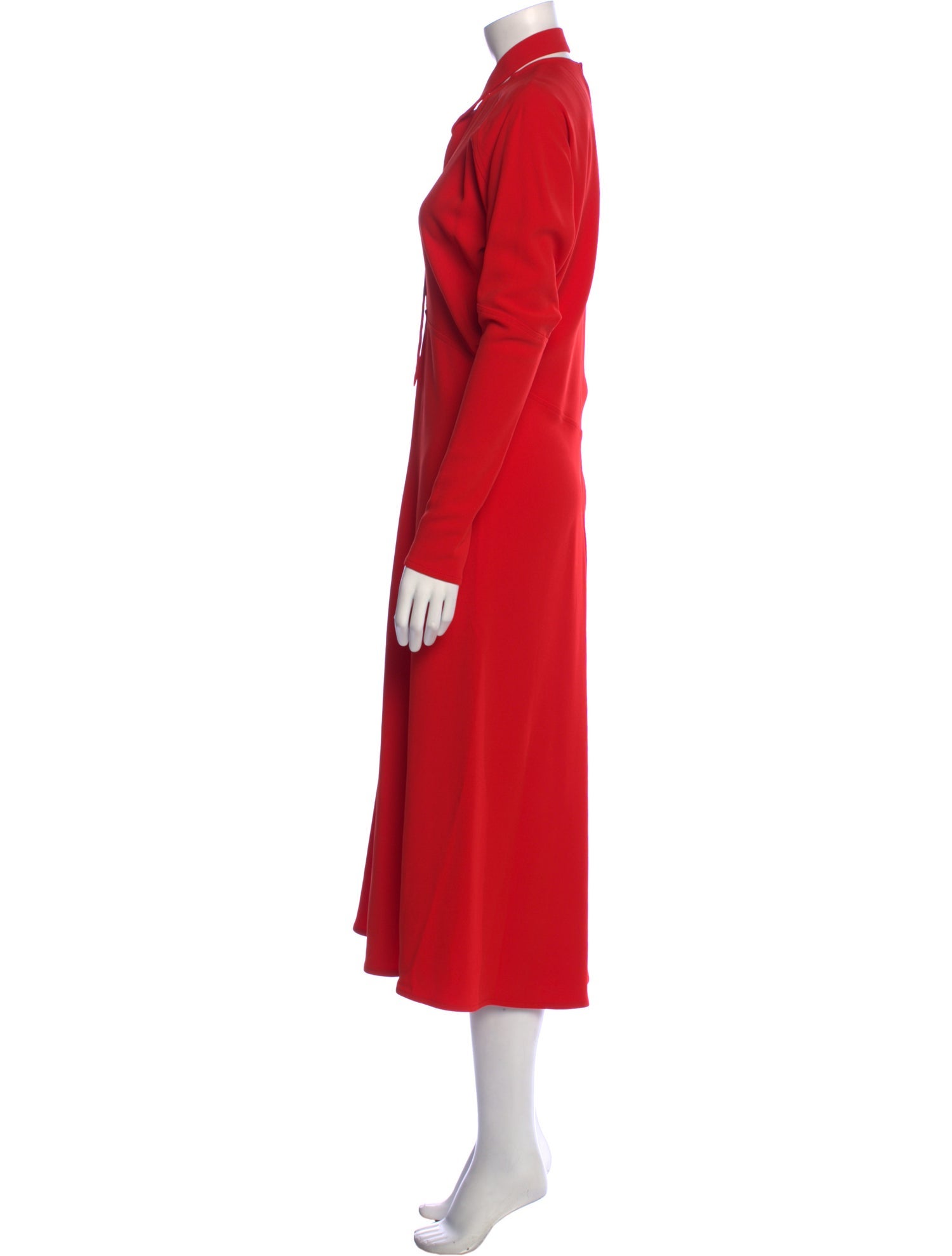 Victoria Beckham Dresses Spring Strapless Sexy Red Dress main image 1