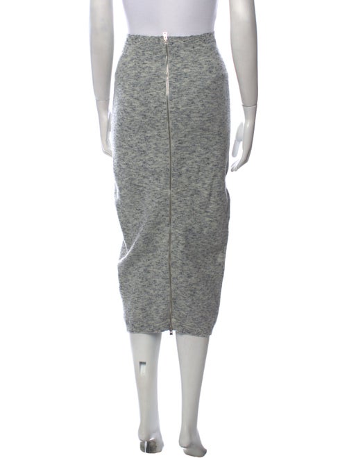 Victoria Beckham Striped Midi Length Skirt