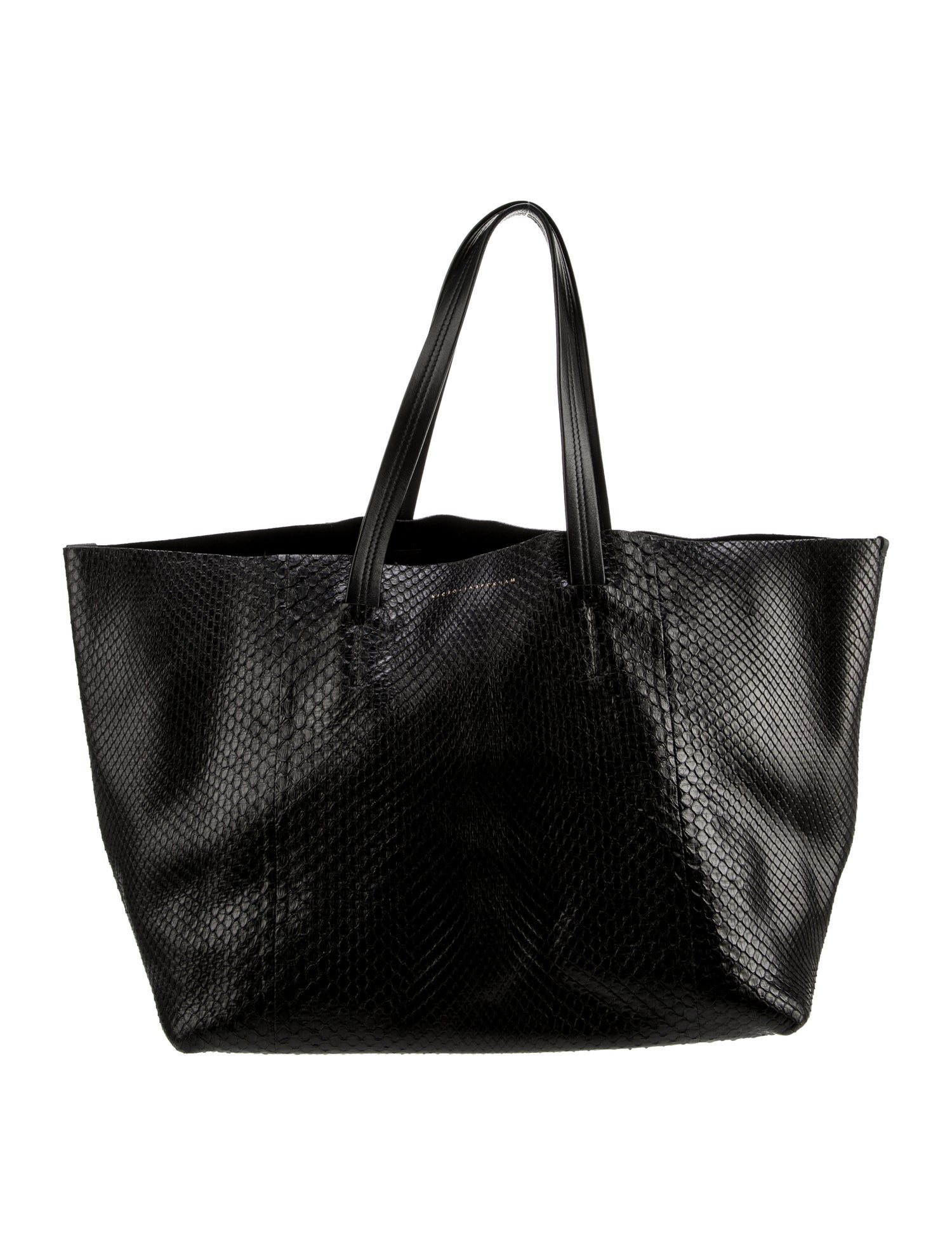 VICTORIA BECKHAM 1325JTS006496ABLK 関税送料込 Victoria Beckham Victoria Leather Tote Bag | Neiman Marcus