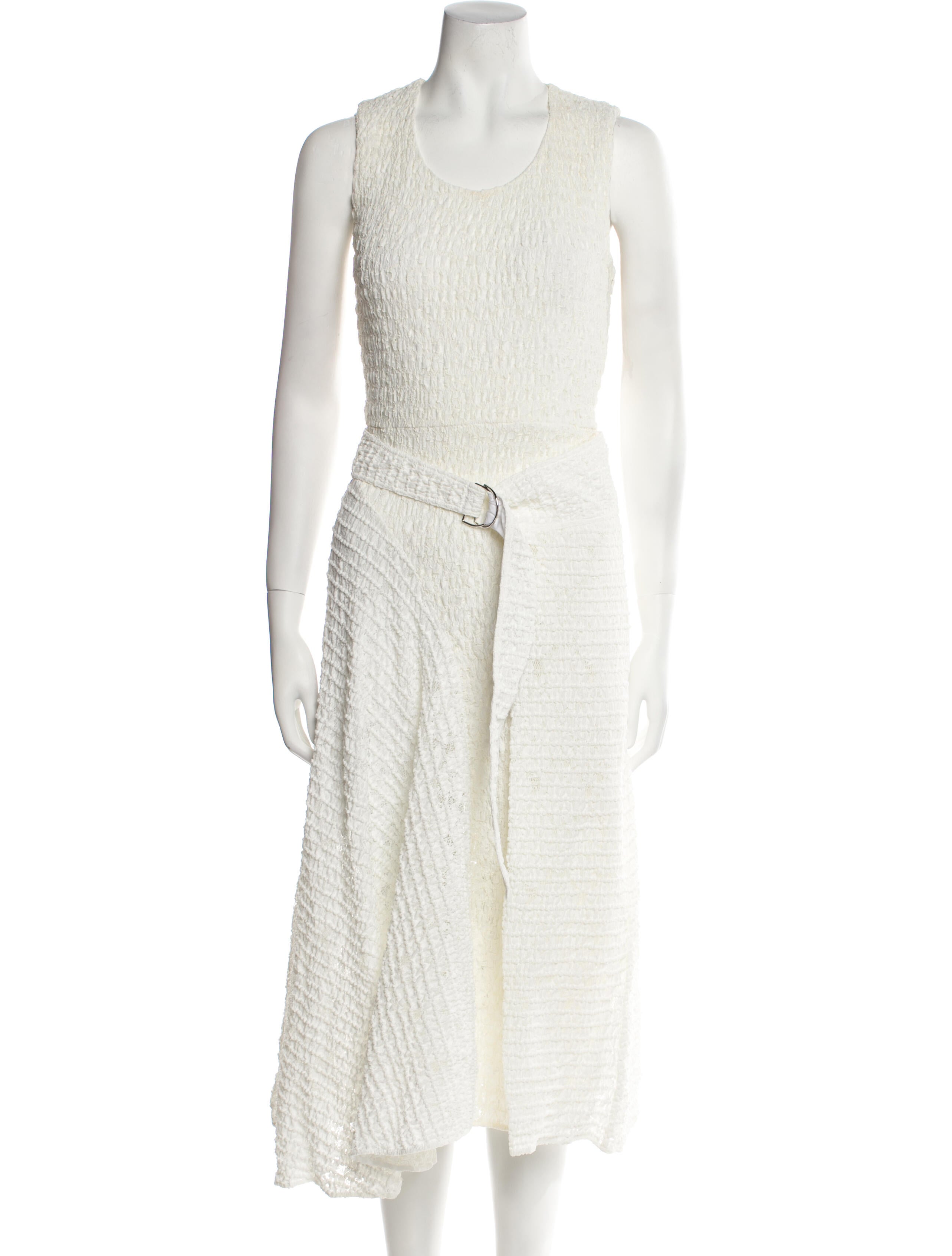 Victoria Beckham Scoop Neck Long Dress