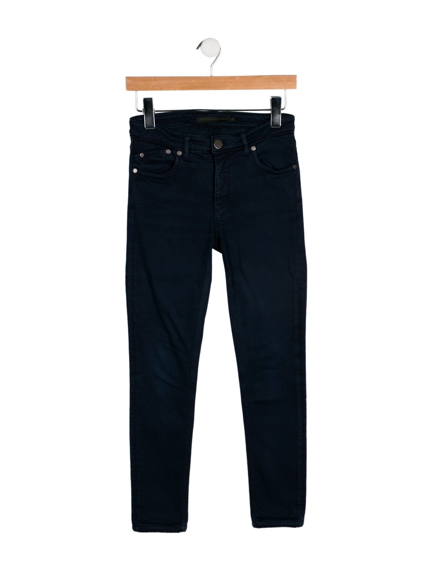 Victoria Beckham Mid-Rise Skinny Leg Jeans