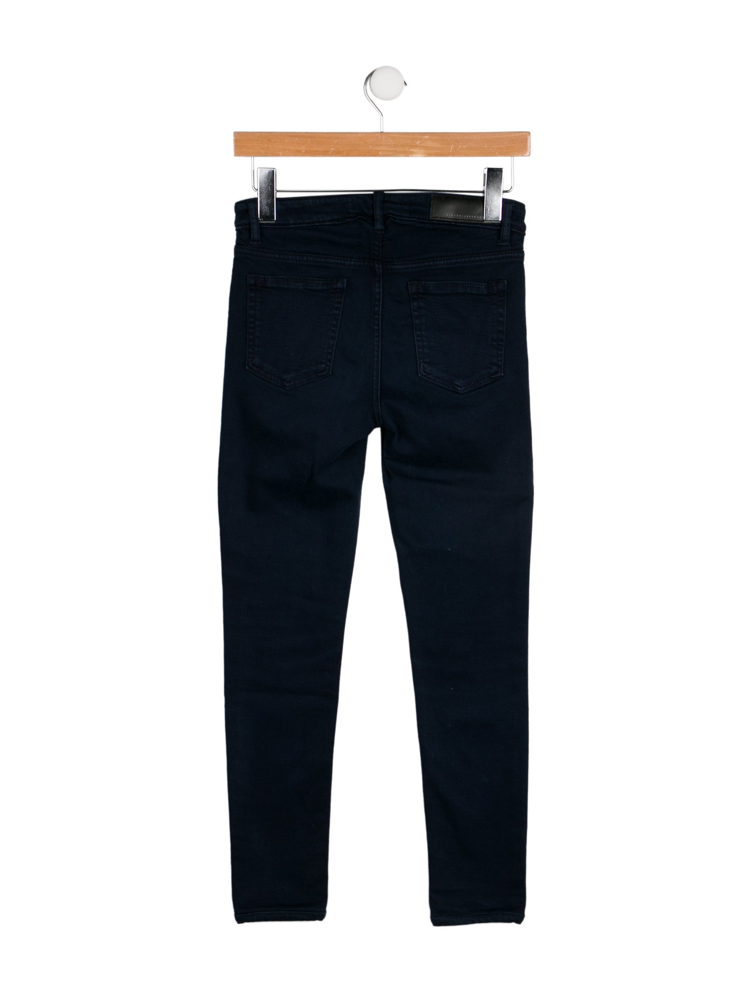 Victoria Beckham Mid-Rise Skinny Leg Jeans