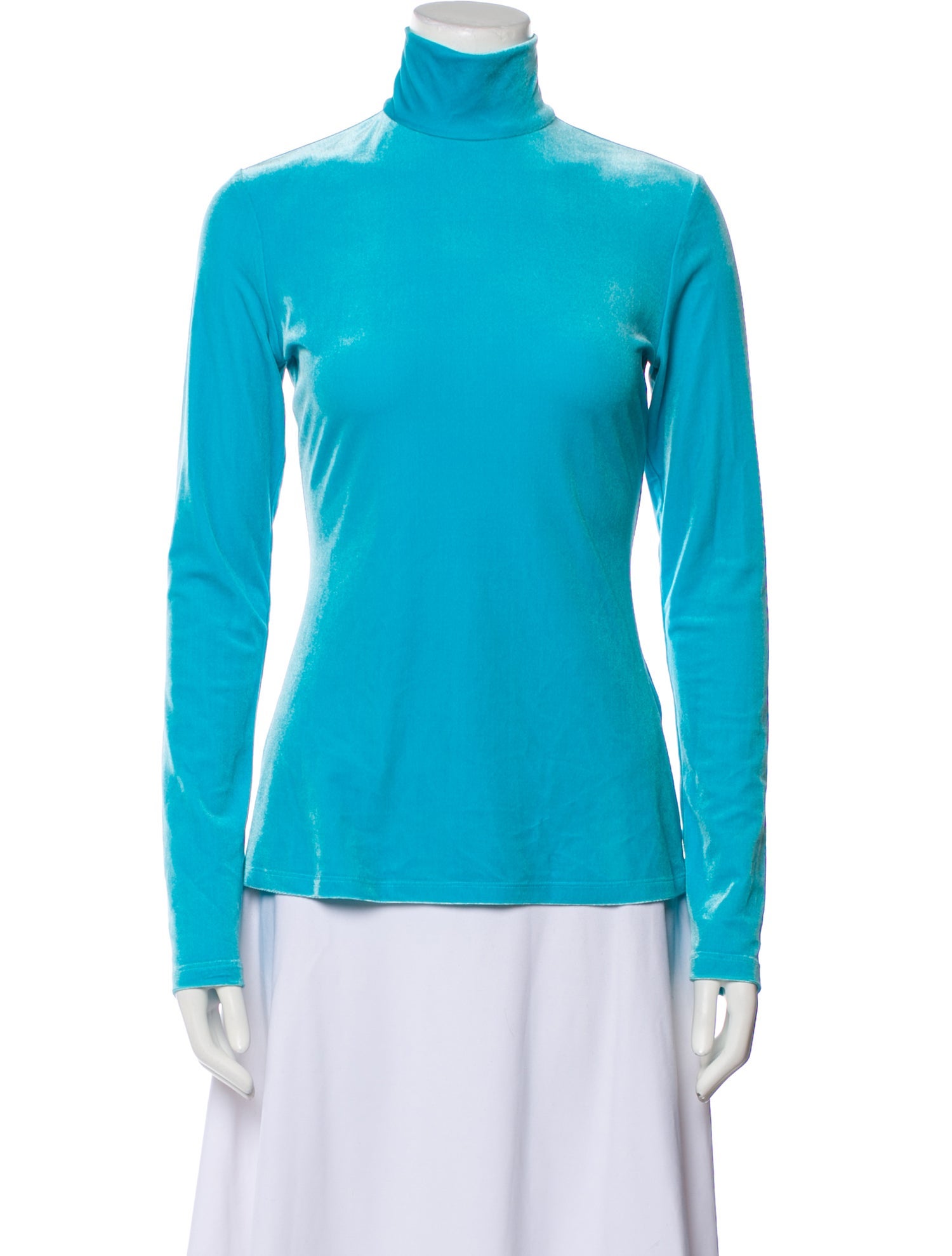 Victoria Beckham Turtleneck Long Sleeve Top