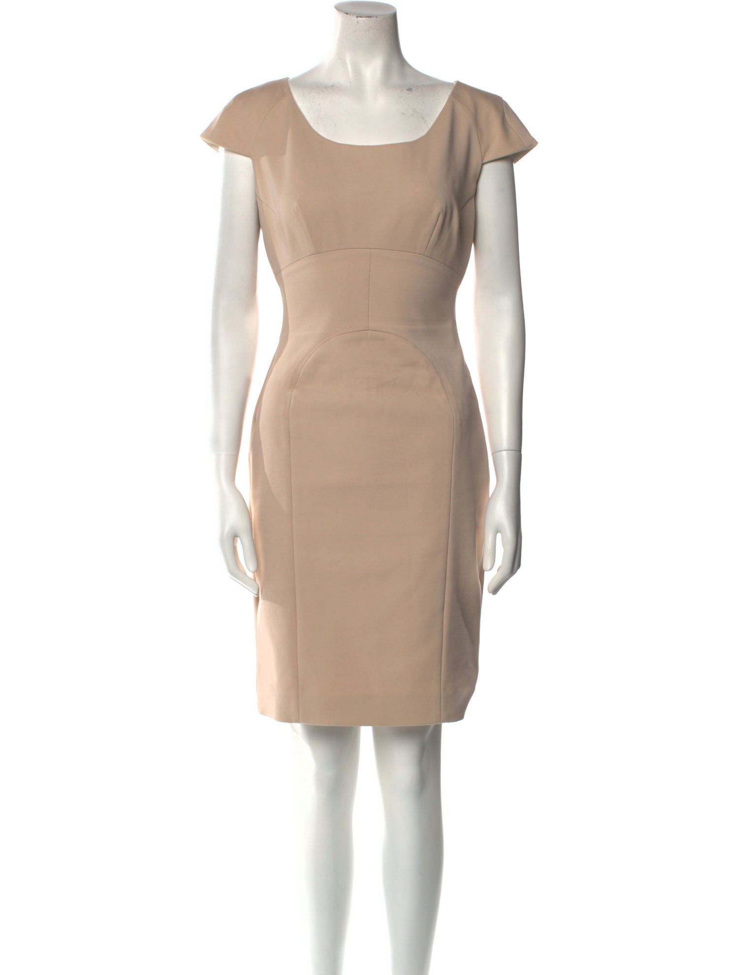 Victoria Beckham Scoop Neck Mini Dress