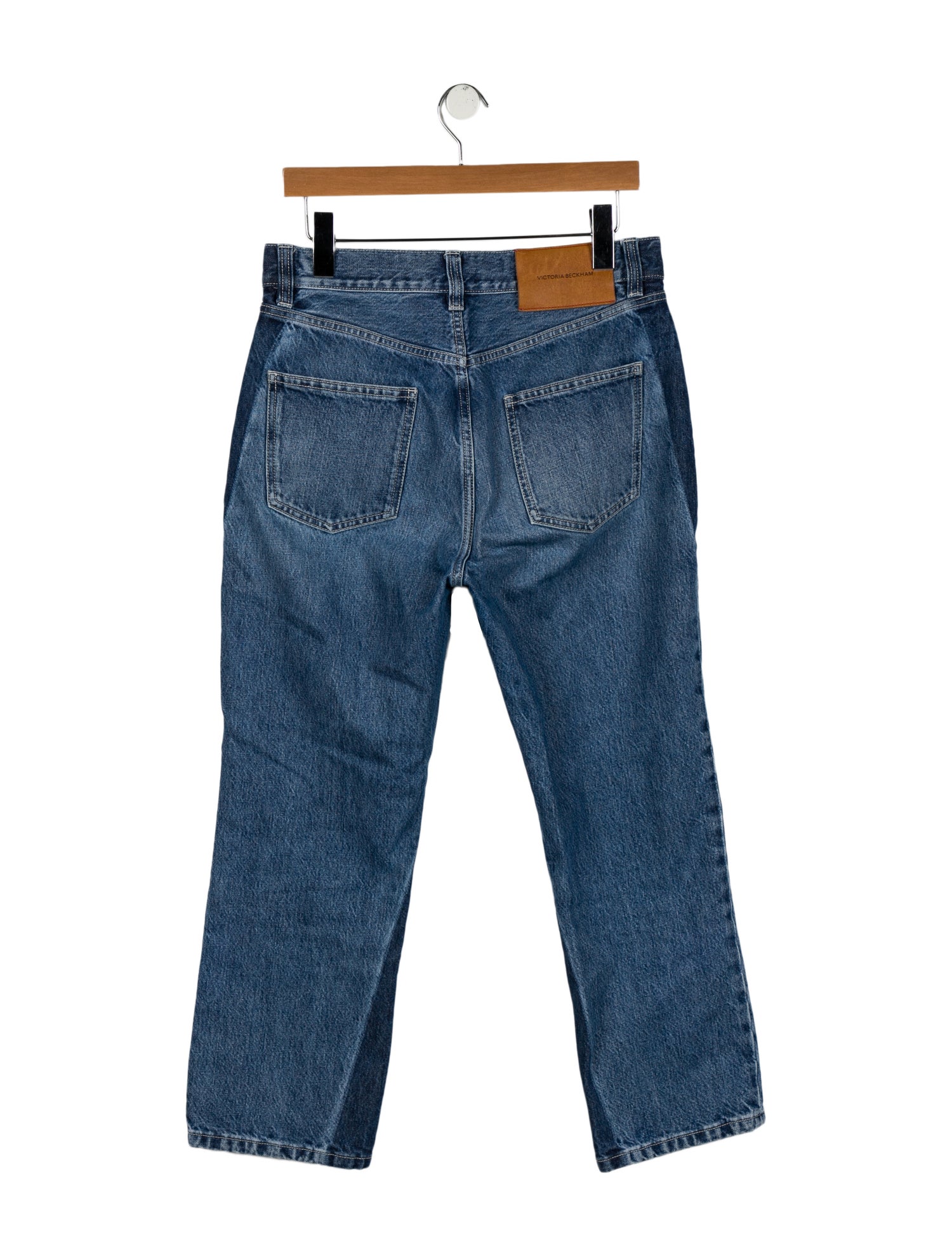 Victoria Beckham High-Rise Wide Leg Jeans