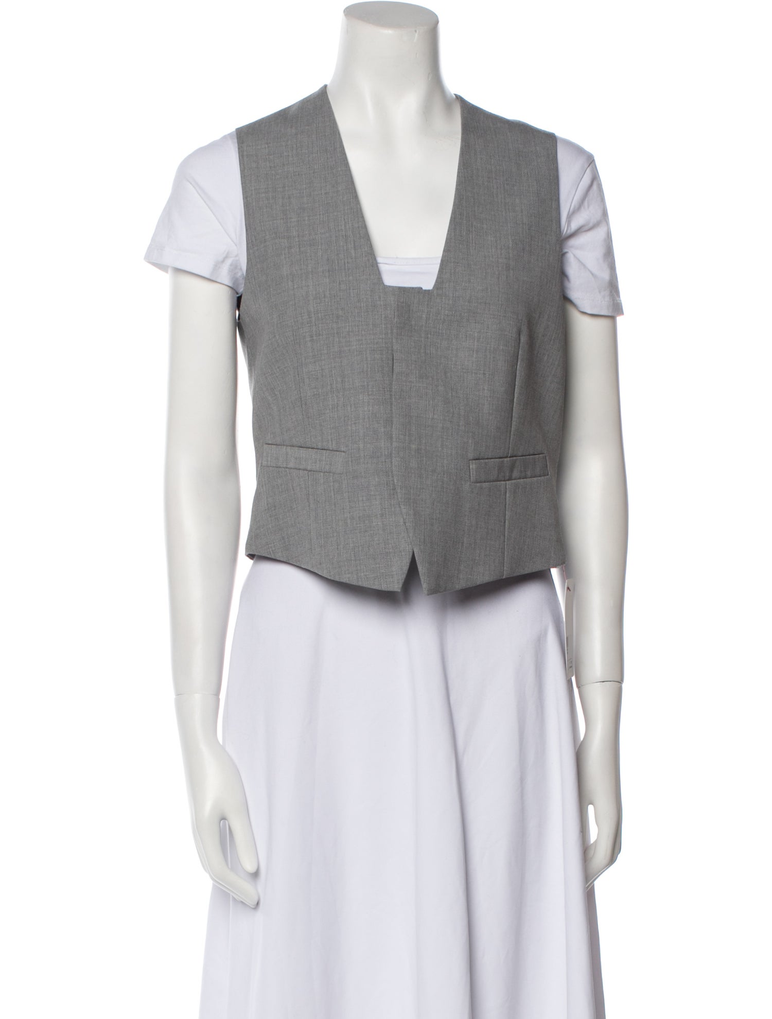Victoria Beckham Virgin Wool Vest w/ Tags