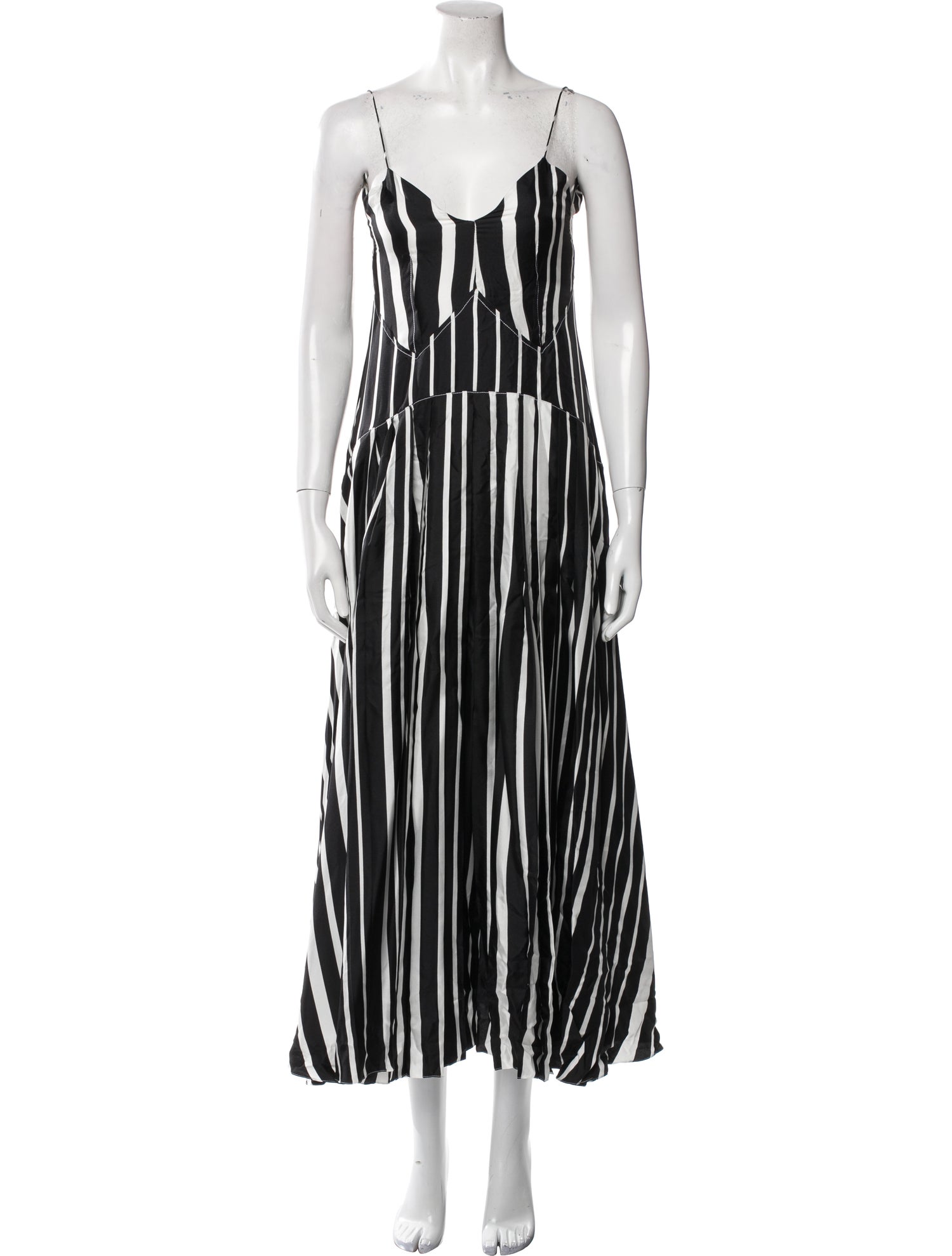 Victoria Beckham Silk Long Dress