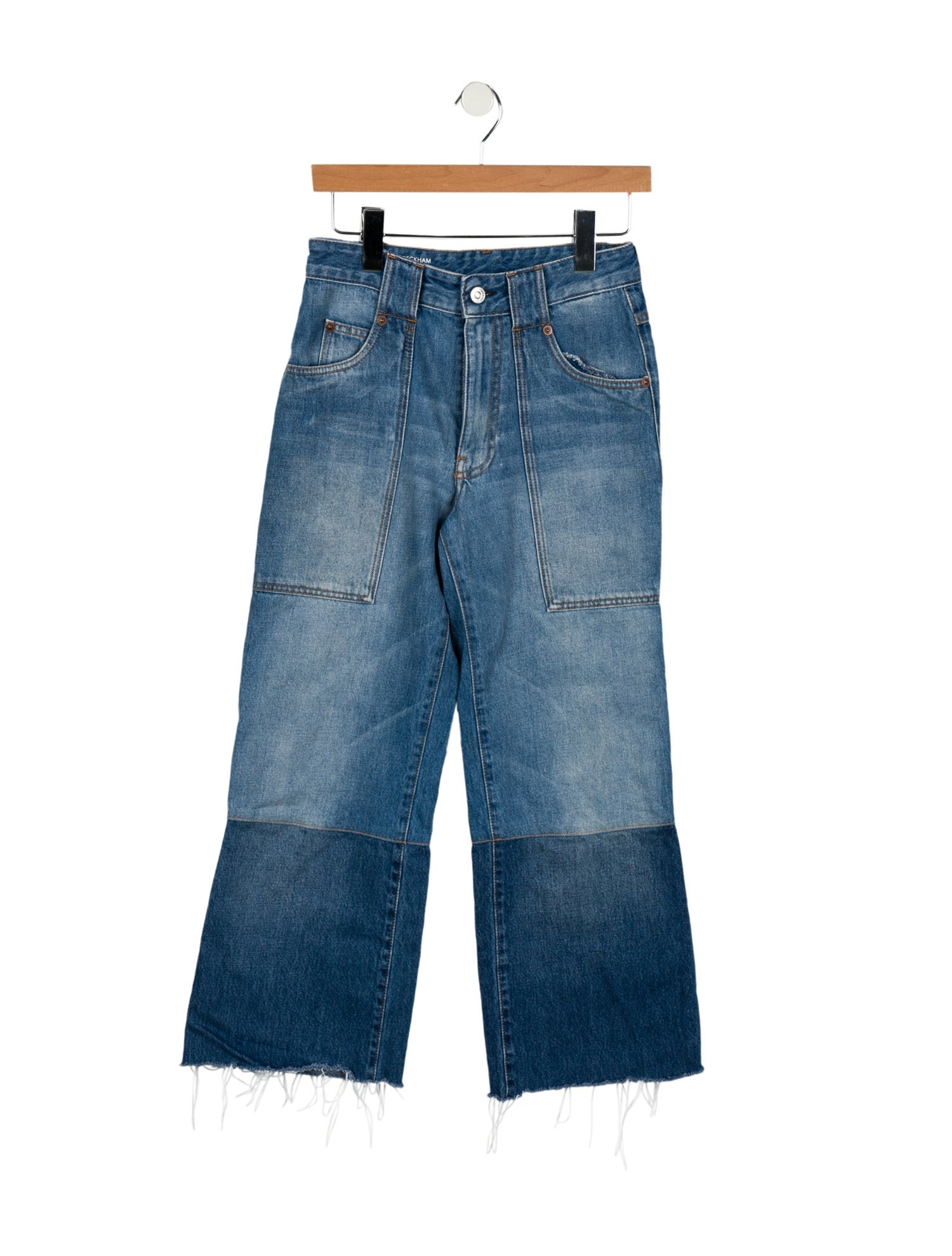 Victoria Beckham High-Rise Wide Leg Jeans