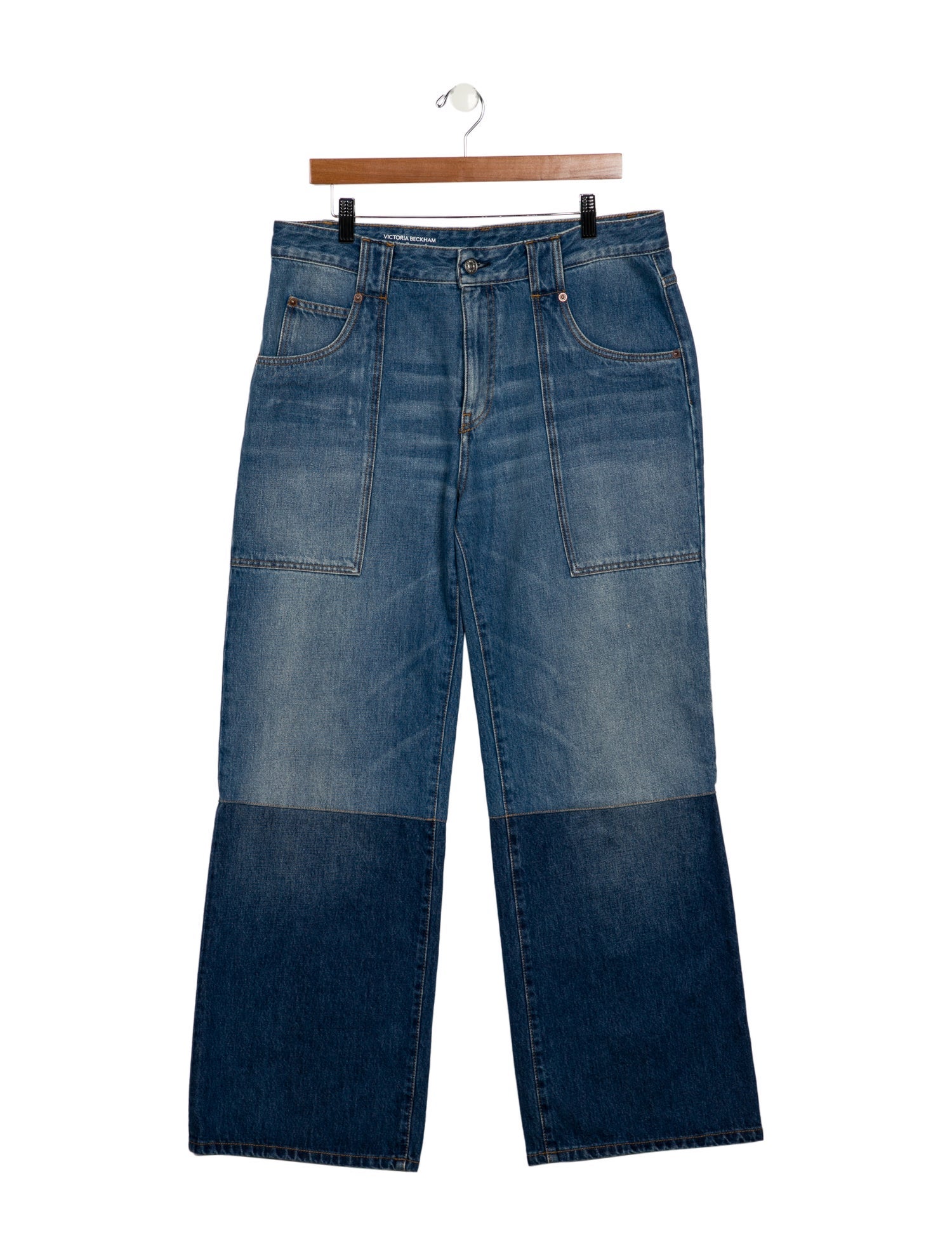 Victoria Beckham High-Rise Wide Leg Jeans
