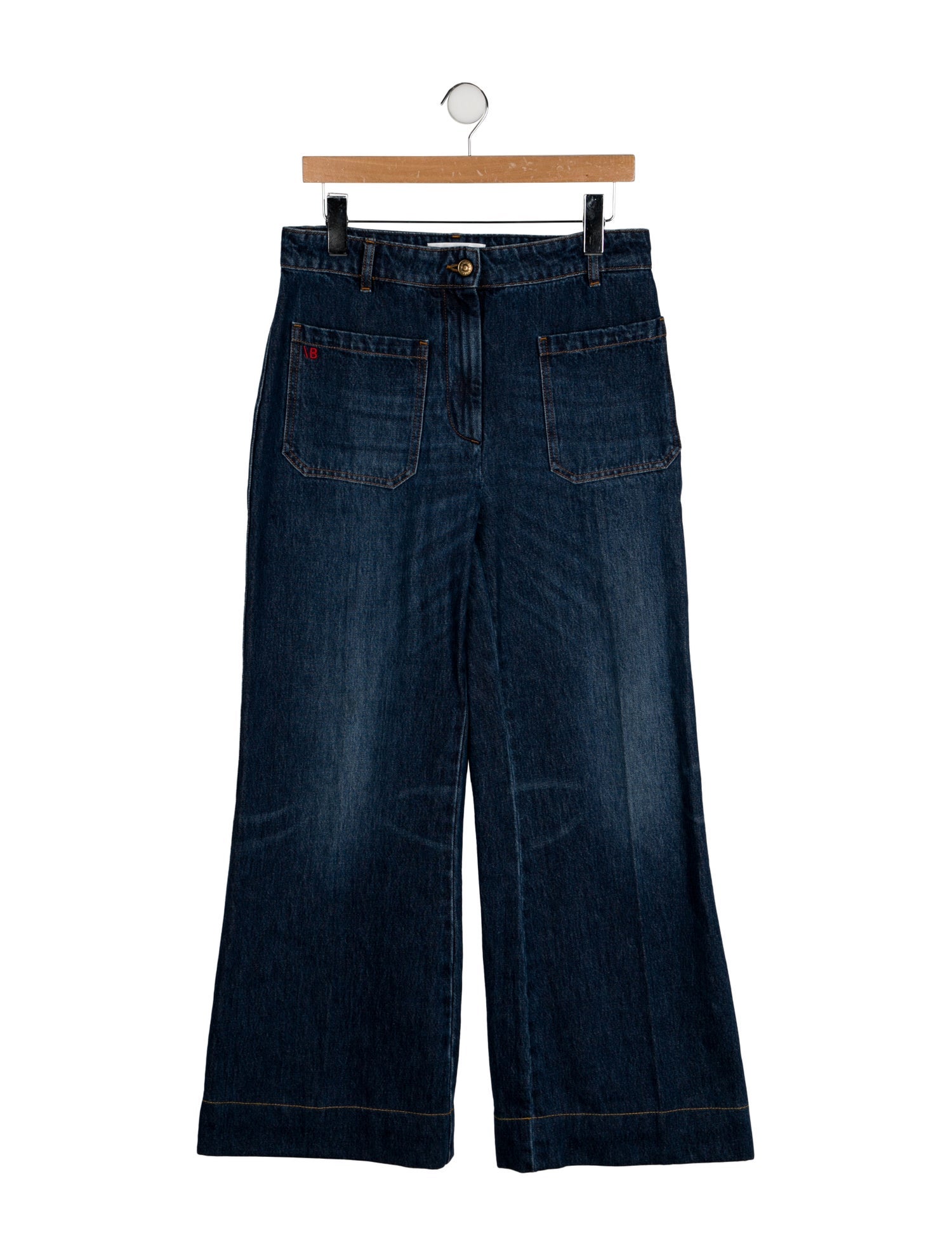 Victoria Beckham High-Rise Wide Leg Jeans