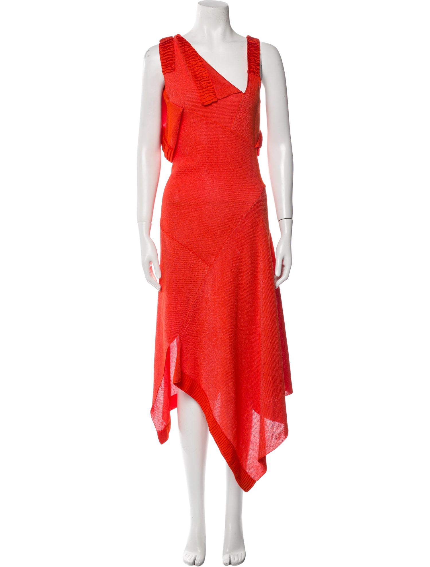Victoria Beckham V-Neck Long Dress w/ Tags