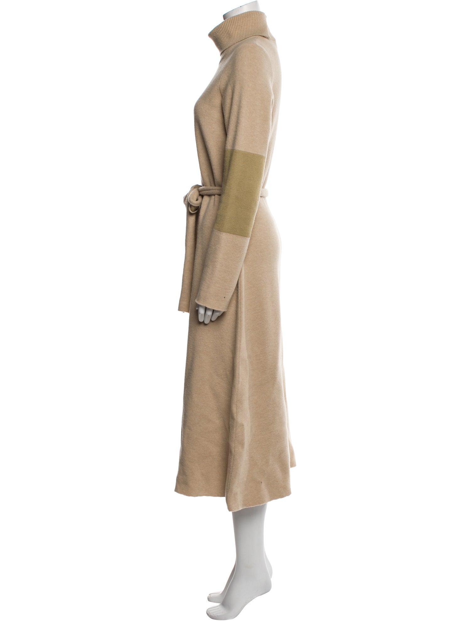 Victoria Beckham Wool Midi Length Dress