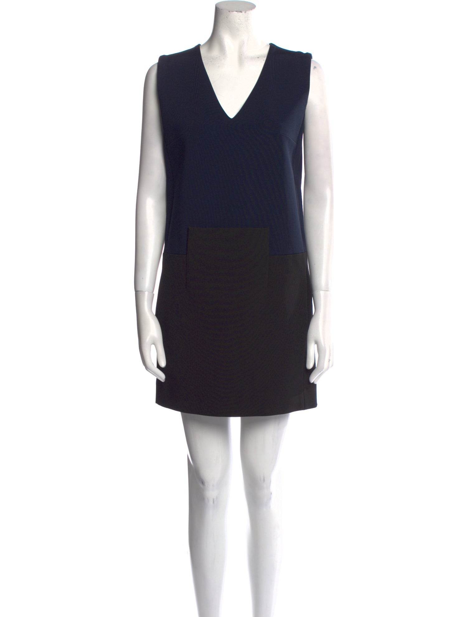 Victoria Beckham V-Neck Mini Dress