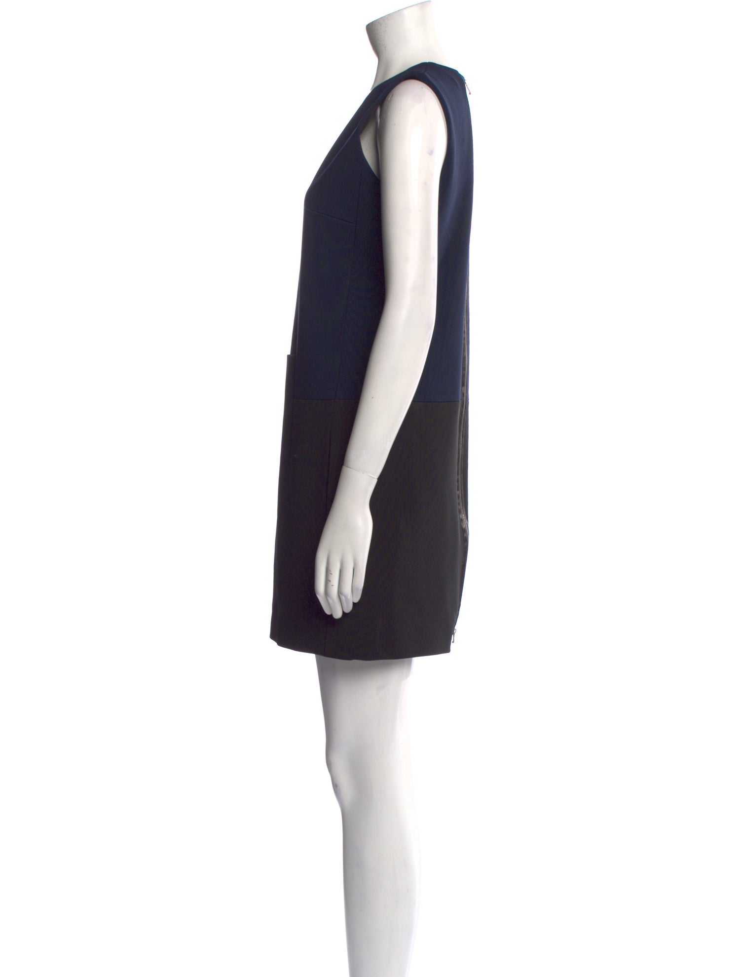 Victoria Beckham V-Neck Mini Dress