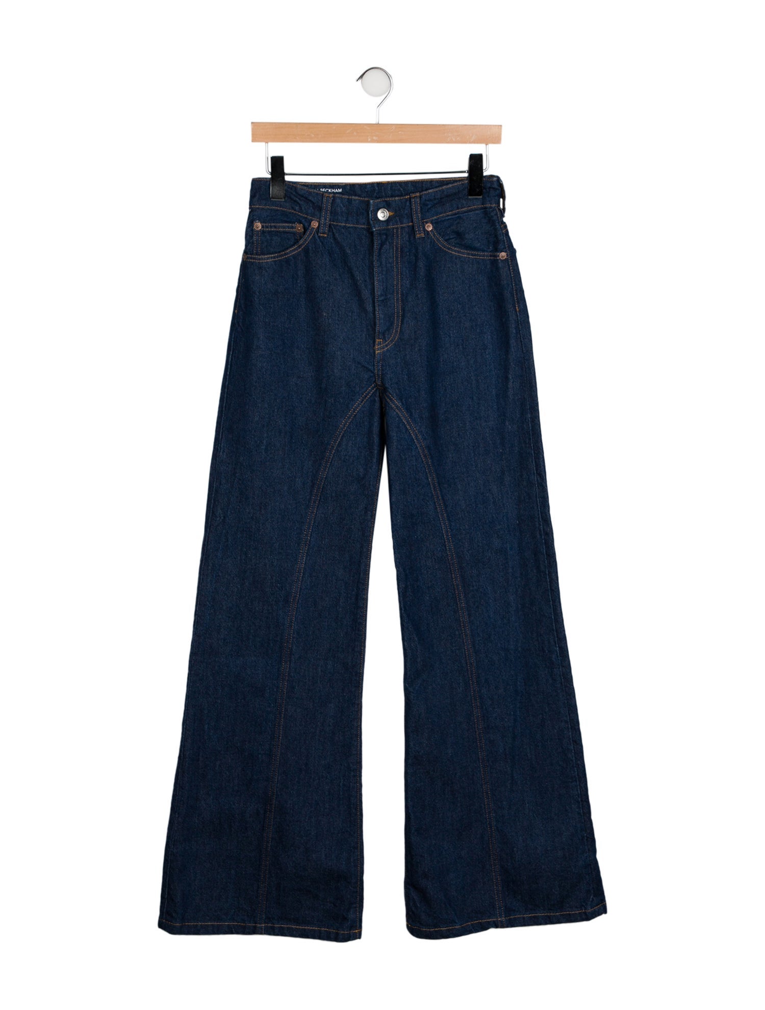 Victoria Beckham High-Rise Wide Leg Jeans