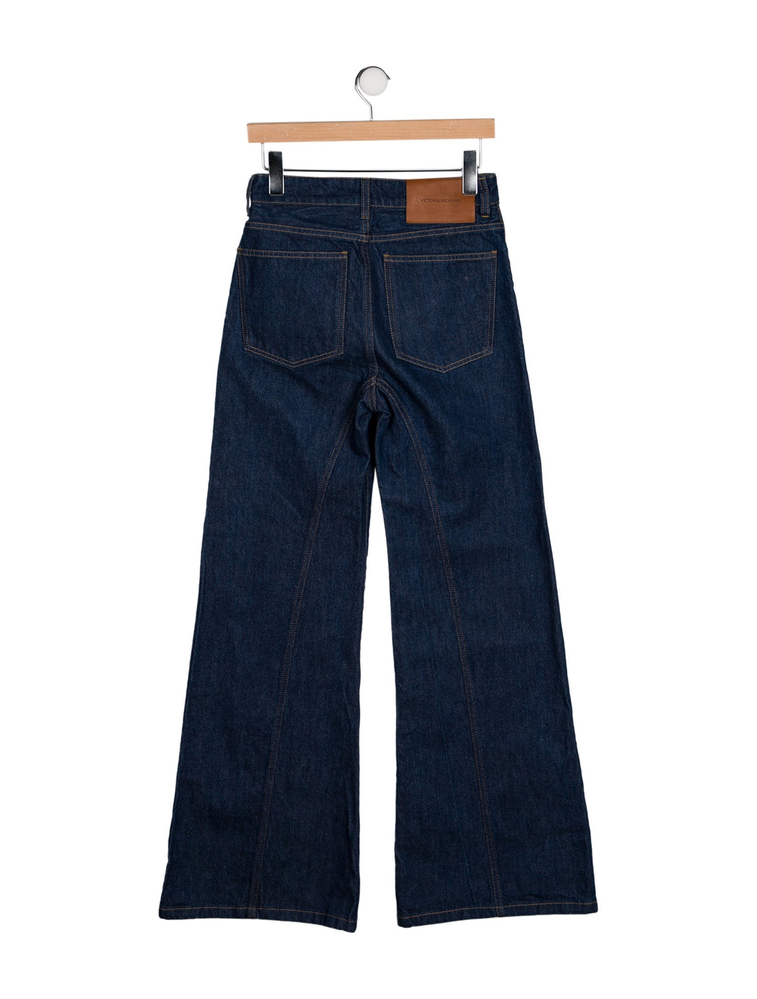Victoria Beckham High-Rise Wide Leg Jeans