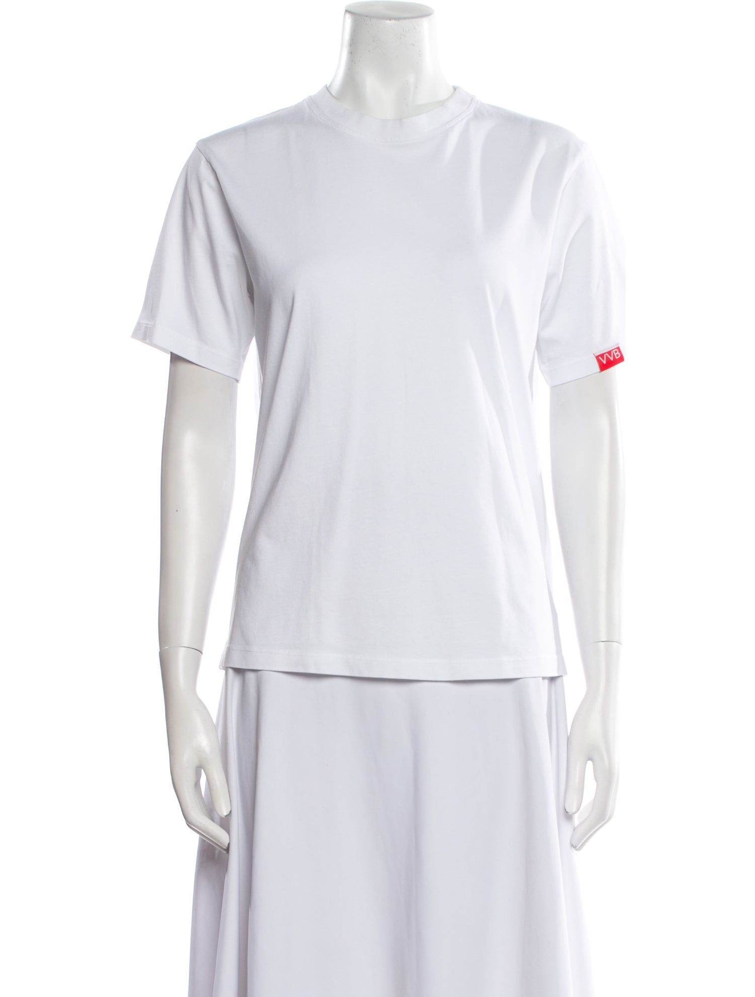 Victoria Beckham Crew Neck Short Sleeve T-Shirt