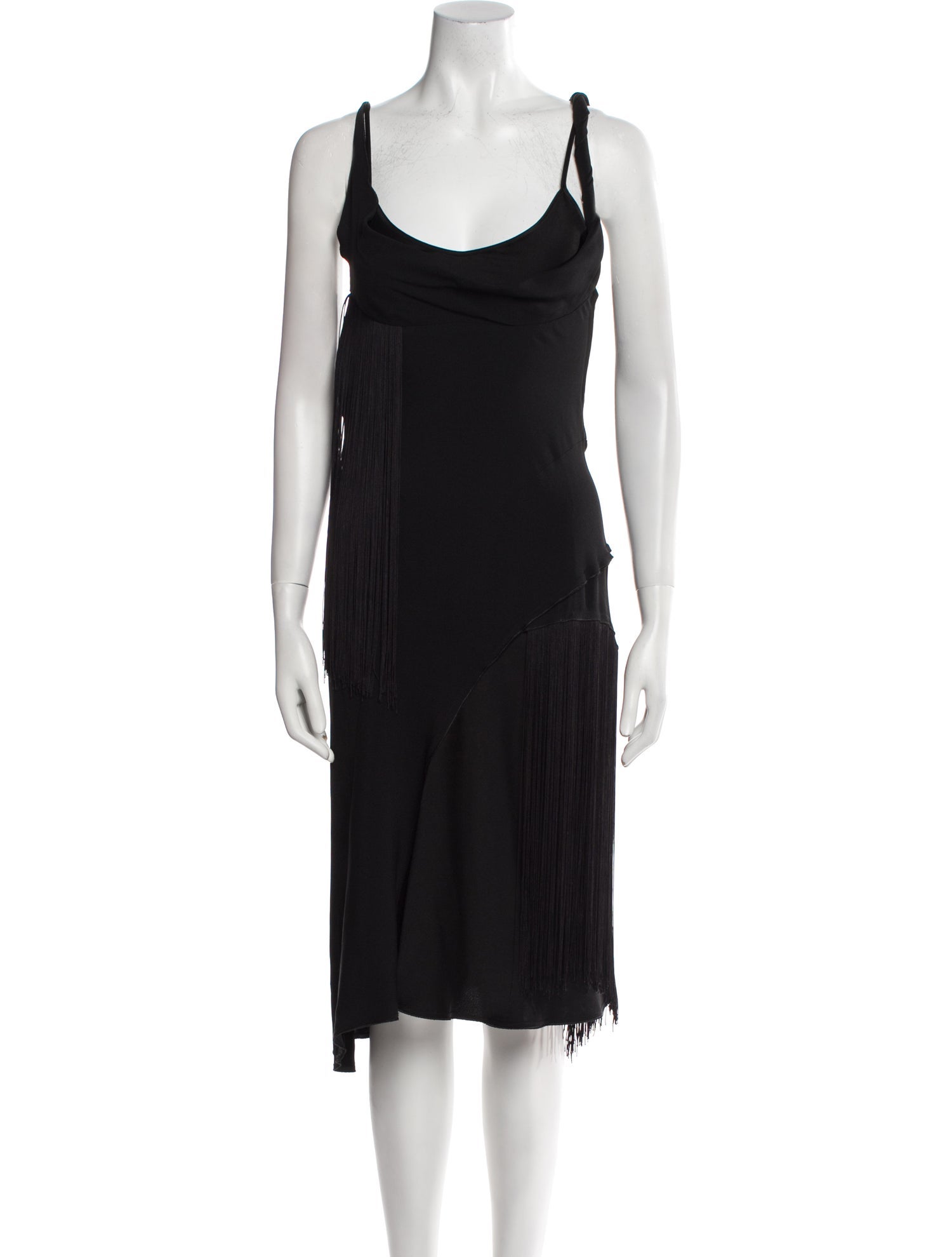 Victoria Beckham Scoop Neck Midi Length Dress w/ Tags