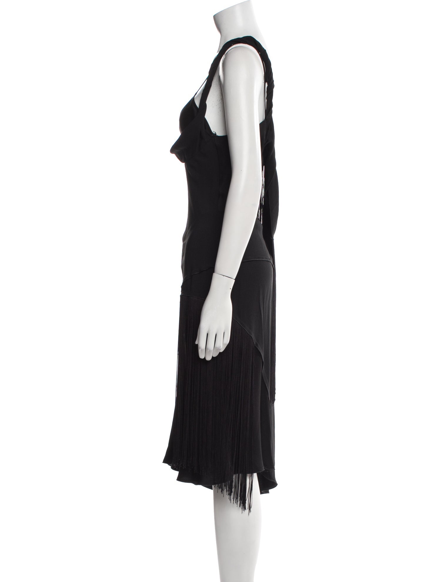 Victoria Beckham Scoop Neck Midi Length Dress w/ Tags