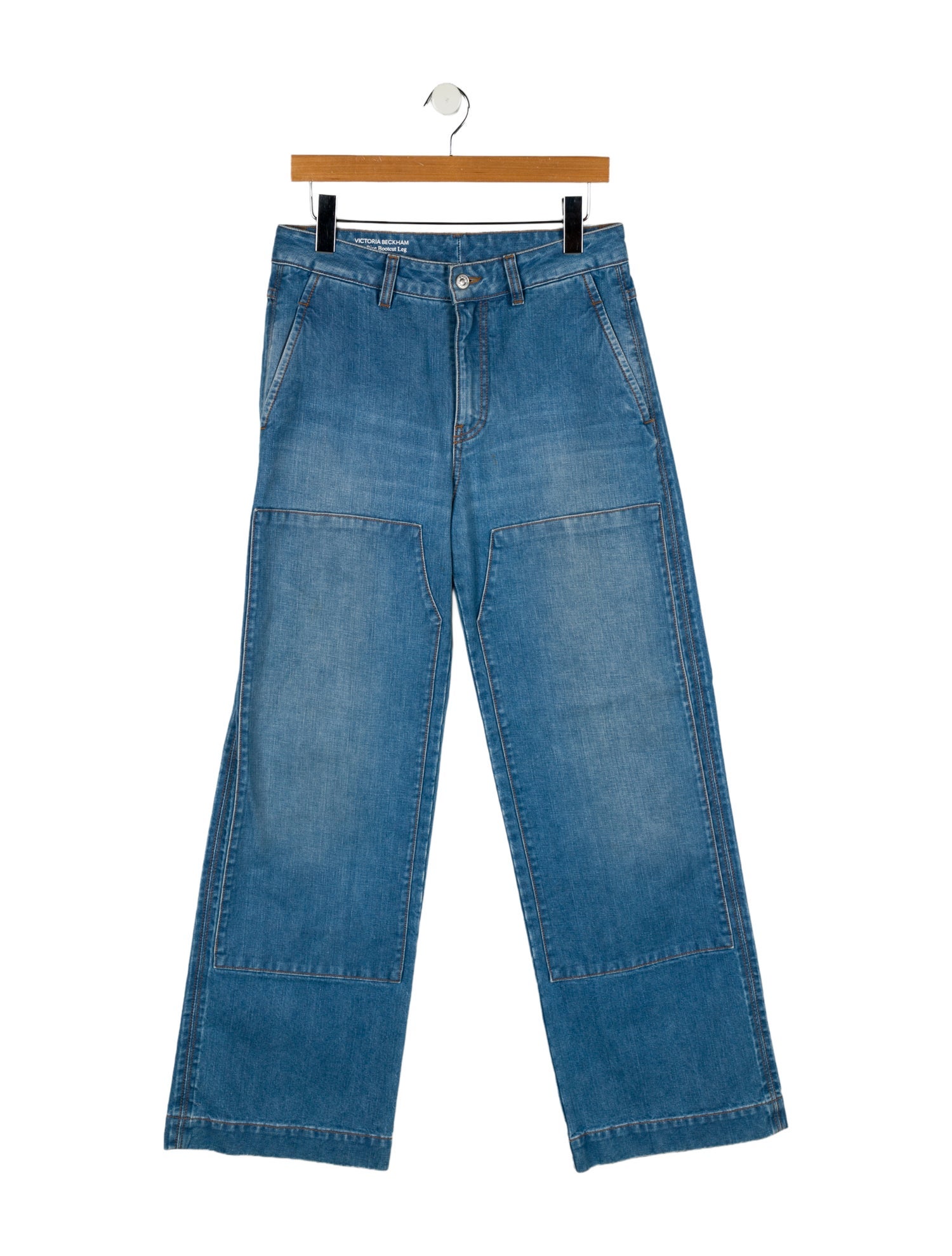 Victoria Beckham High-Rise Wide Leg Jeans
