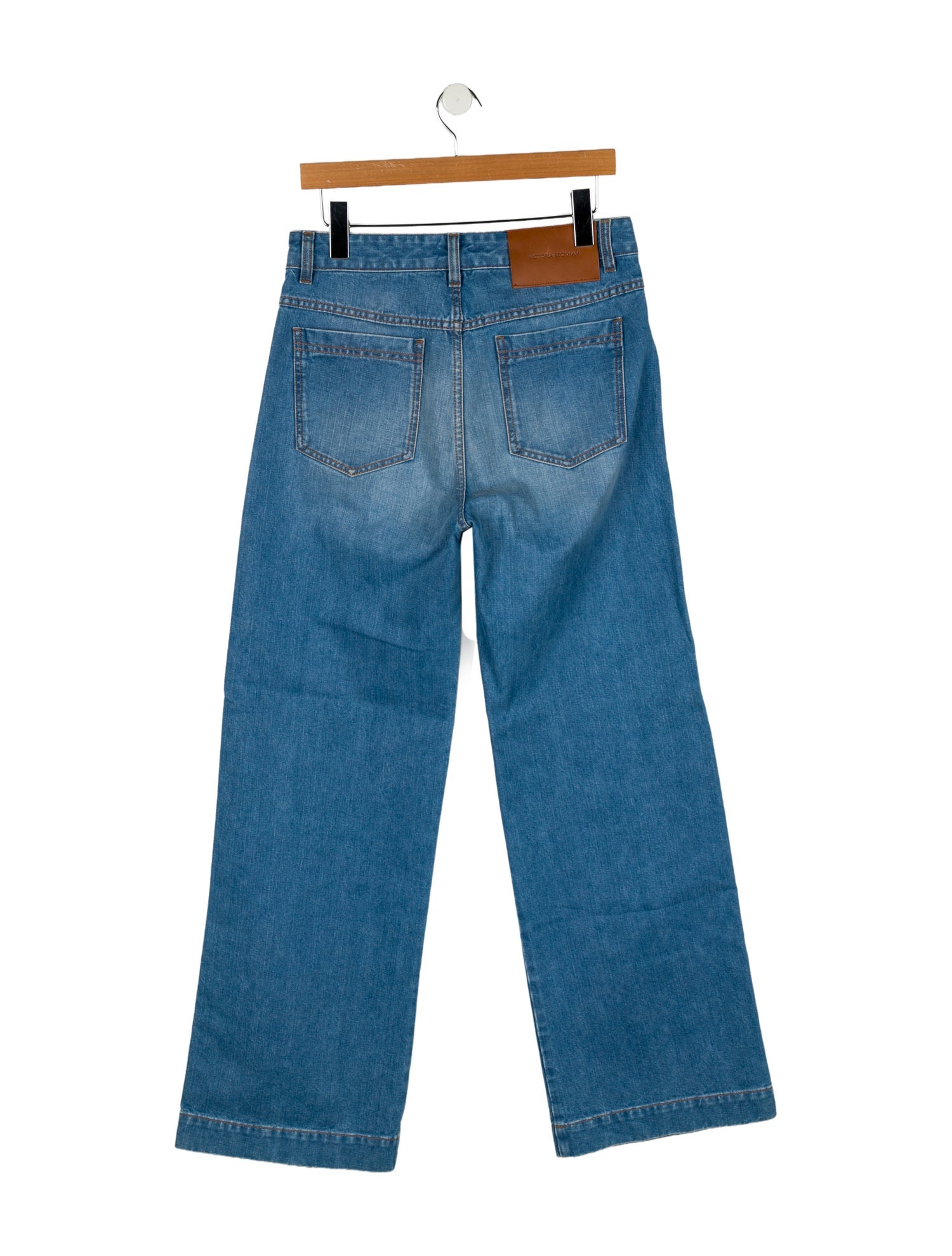 Victoria Beckham High-Rise Wide Leg Jeans