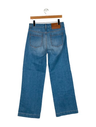Victoria Beckham High-Rise Wide Leg Jeans