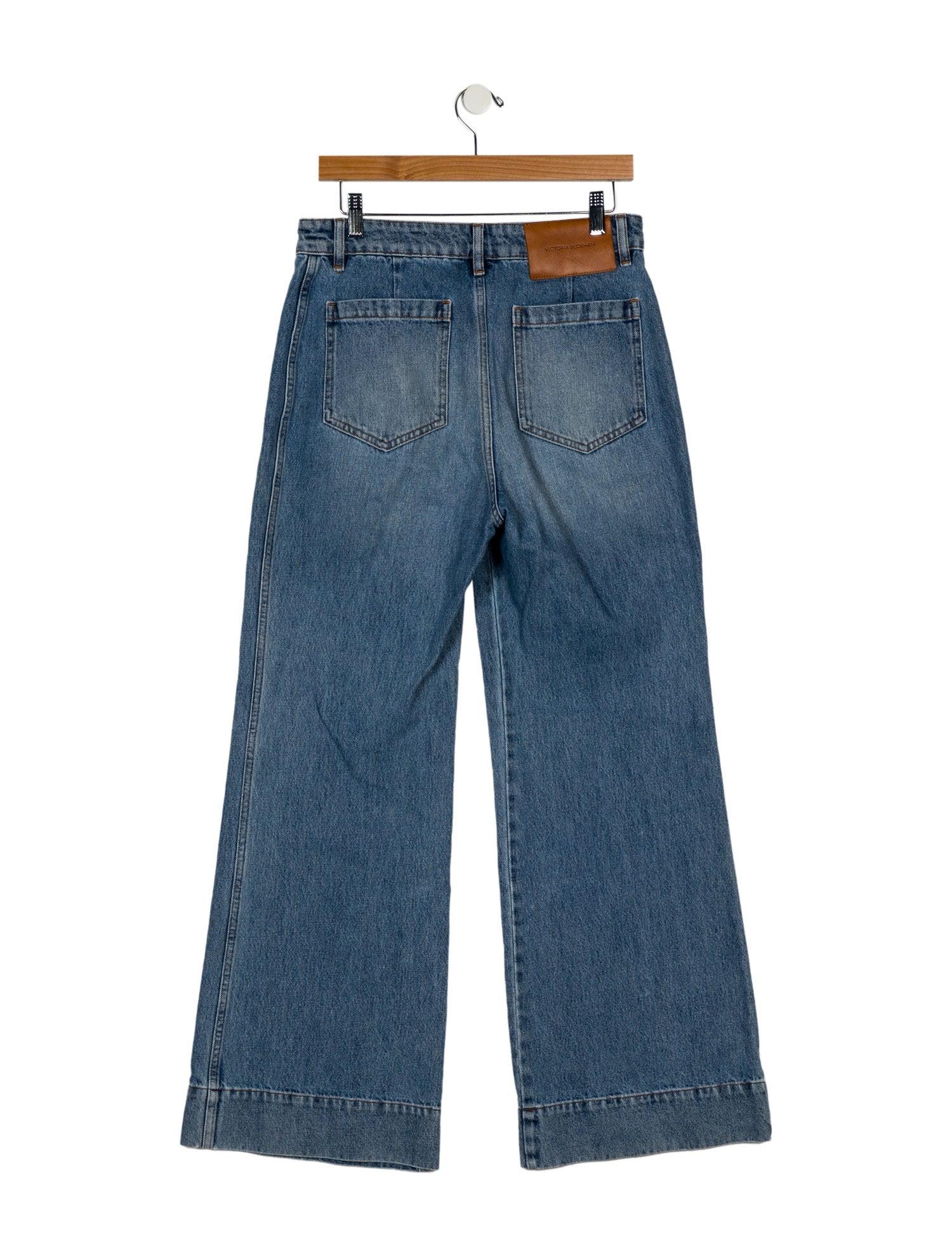 Victoria Beckham High-Rise Wide Leg Jeans
