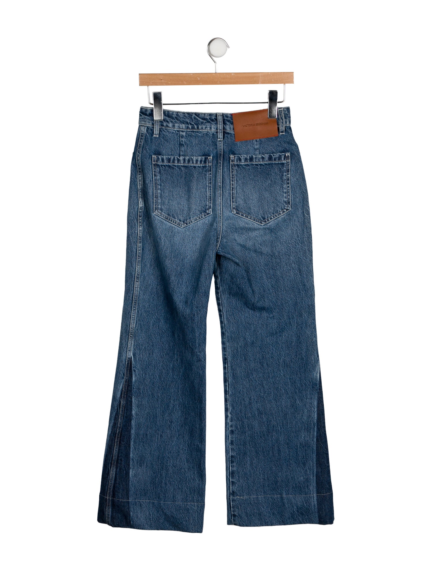 Victoria Beckham High-Rise Wide Leg Jeans