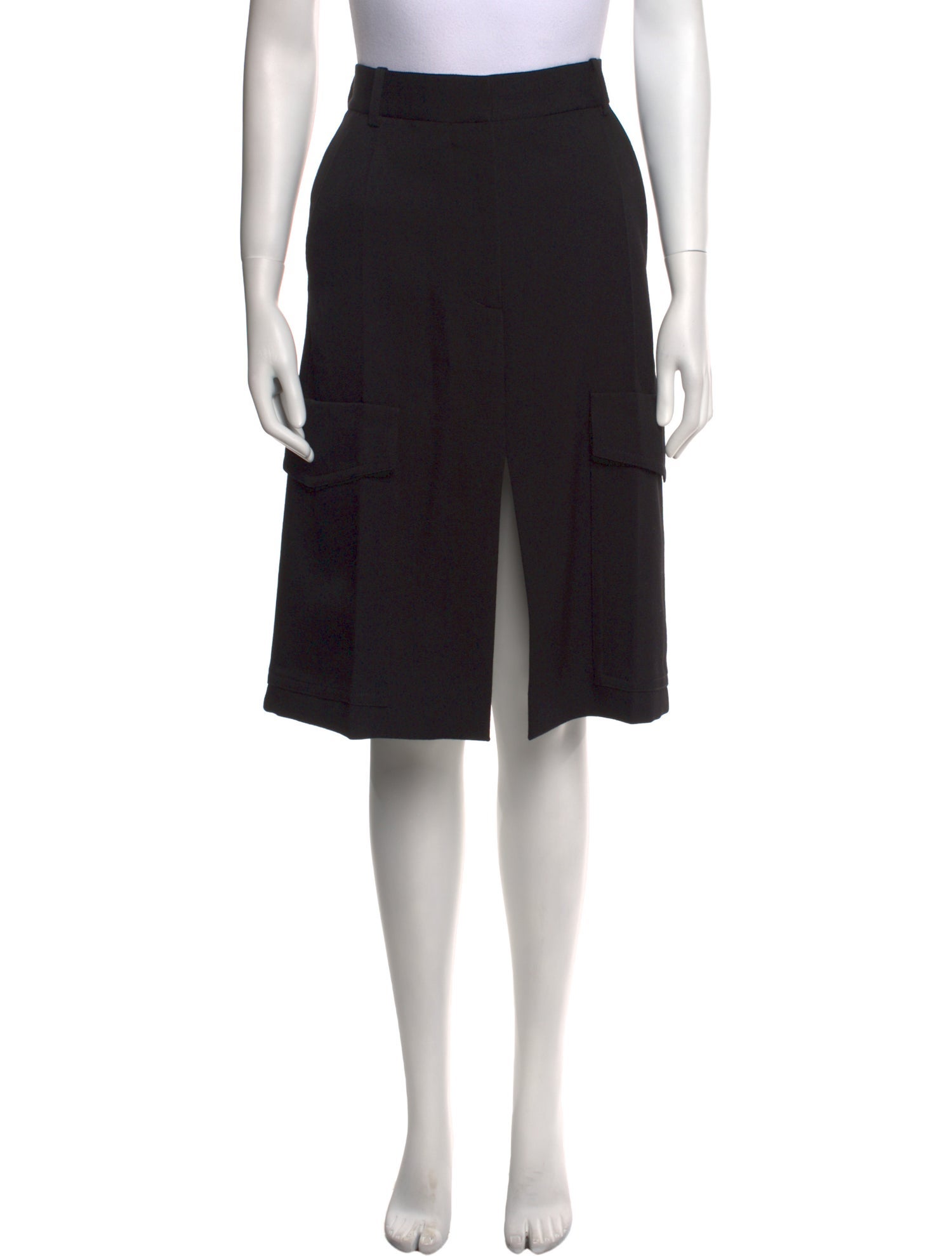 Victoria Beckham Virgin Wool Knee-Length Skirt w/ Tags