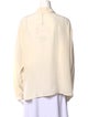 Victoria Beckham Long Sleeve Button-Up Top