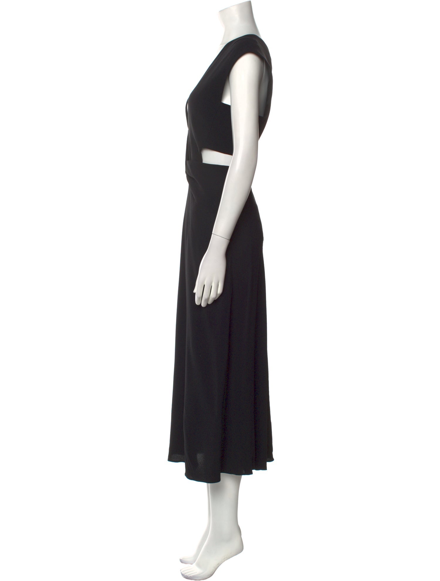 Victoria Beckham V-Neck Long Dress w/ Tags