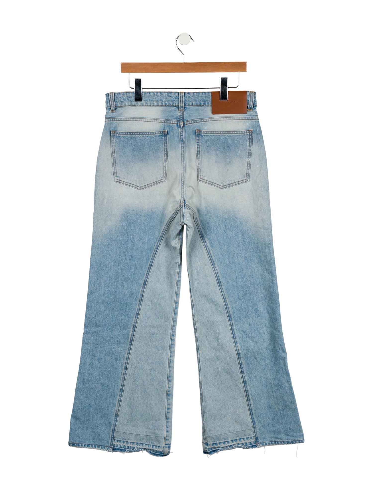 Victoria Beckham High-Rise Wide Leg Jeans