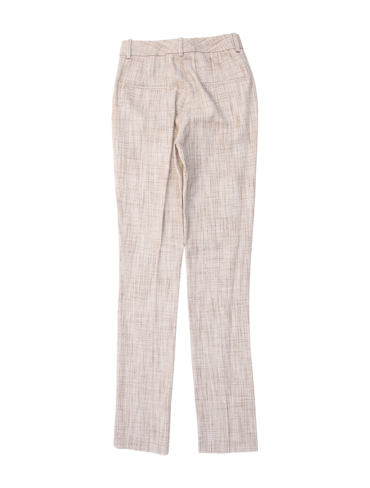 Victoria Beckham Houndstooth Print Skinny Leg Pants