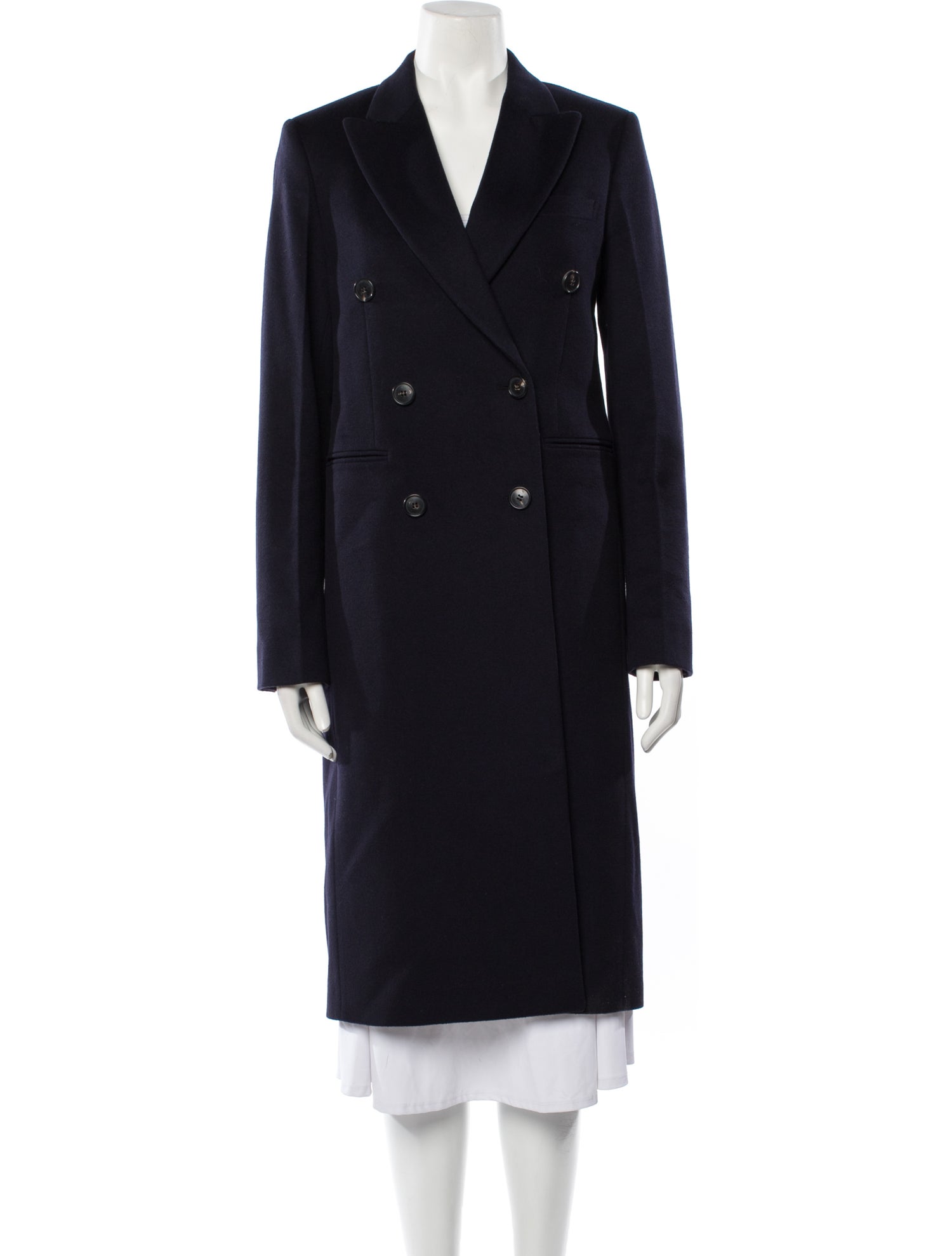 Victoria Beckham Virgin Wool Peacoat