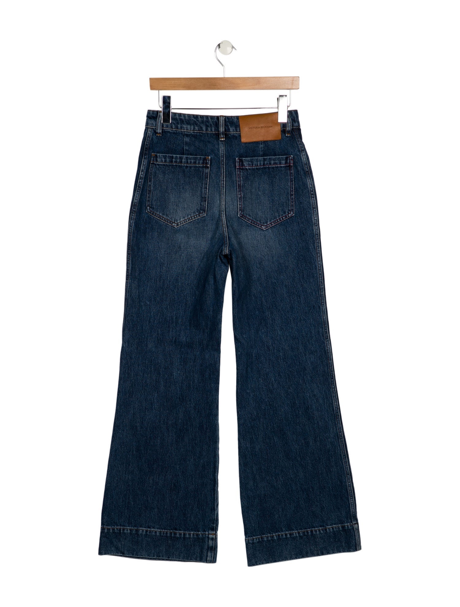 Victoria Beckham High-Rise Wide Leg Jeans