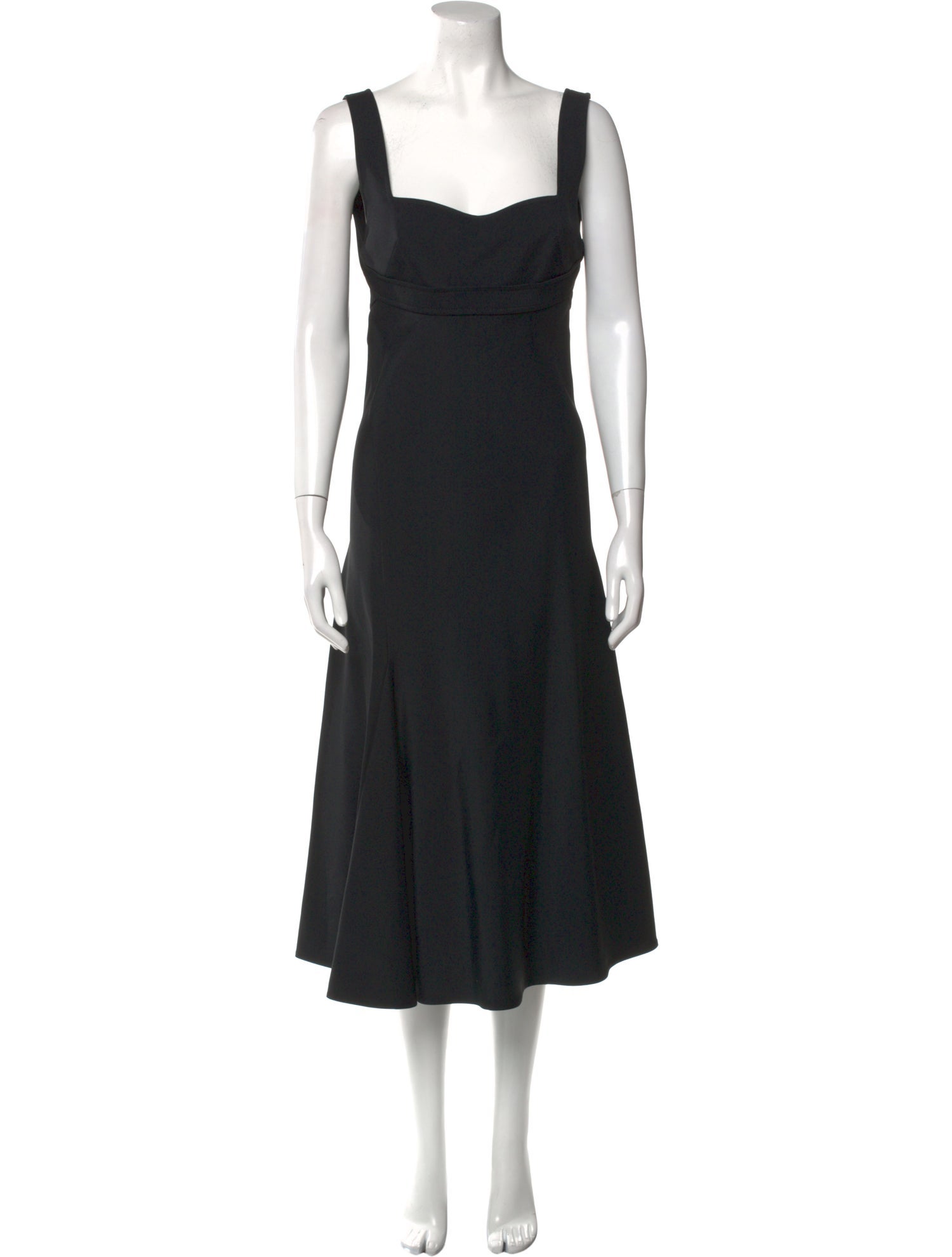 Victoria Beckham Cowl Neck Long Dress