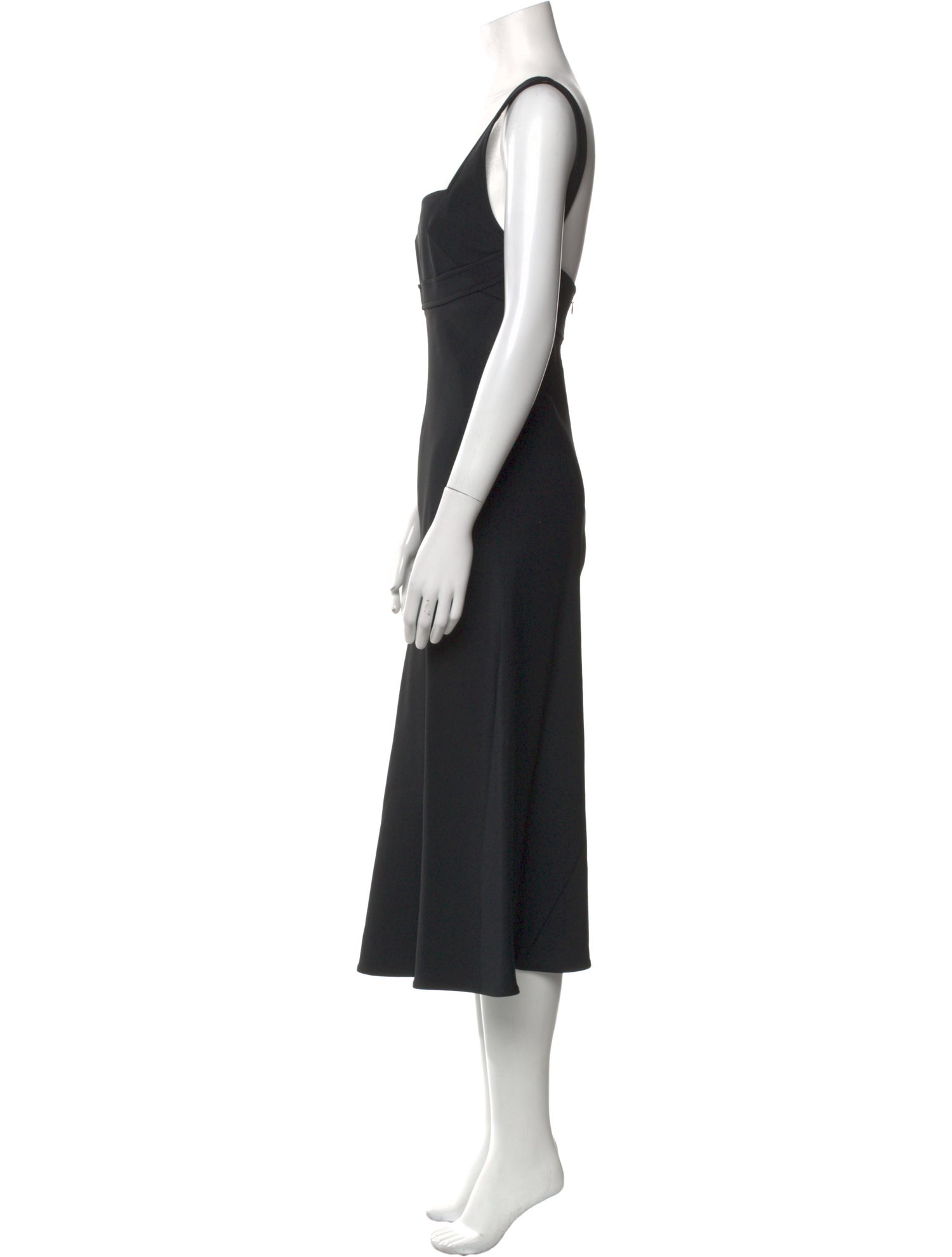 Victoria Beckham Cowl Neck Long Dress