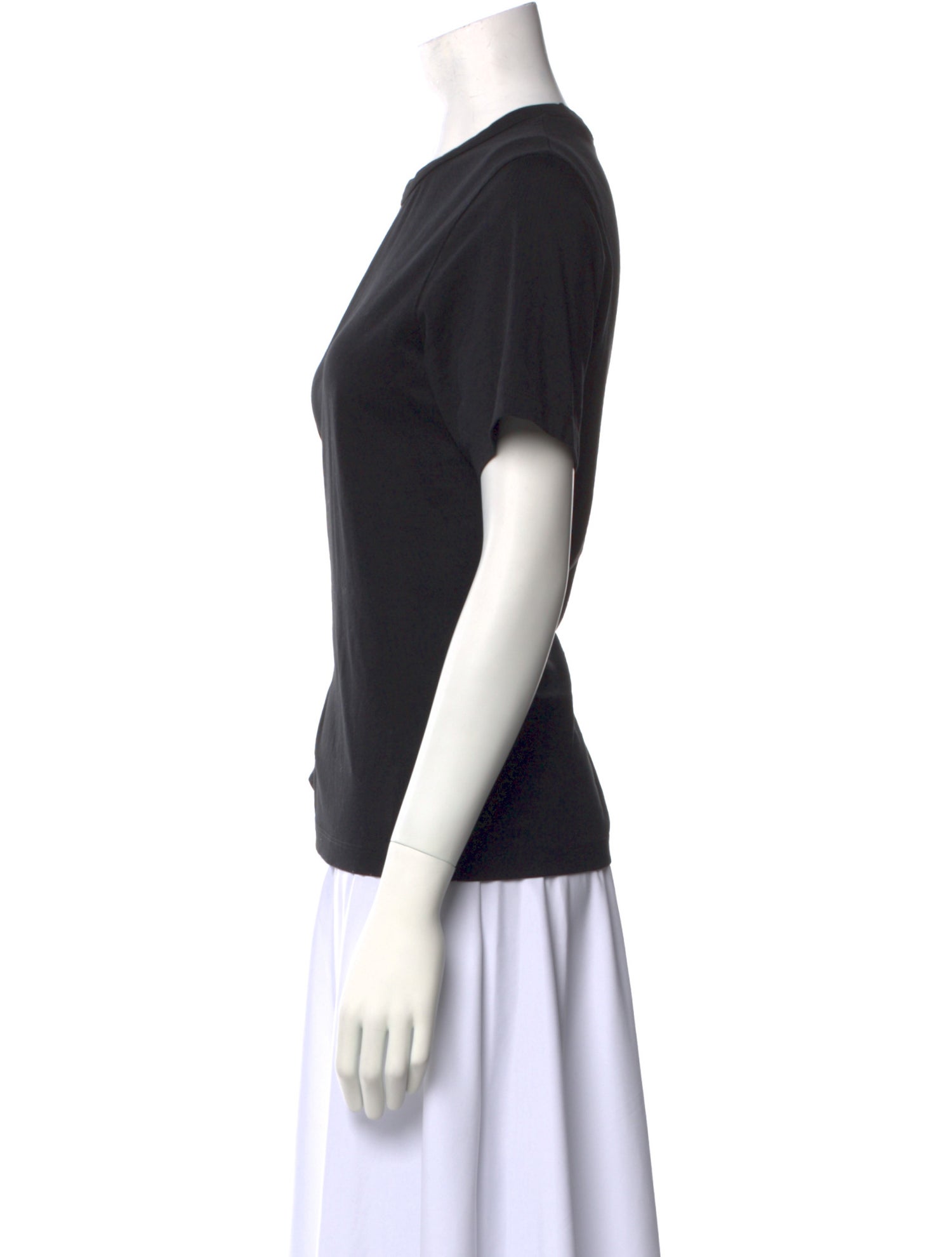 Victoria Beckham Crew Neck Short Sleeve T-Shirt