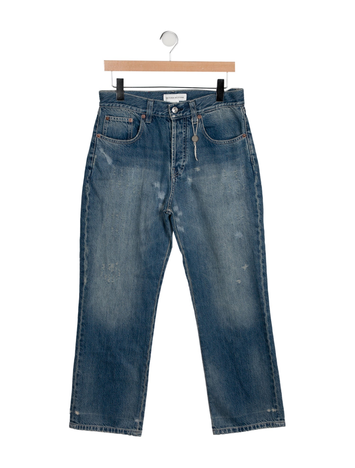 Victoria Beckham High-Rise Wide Leg Jeans