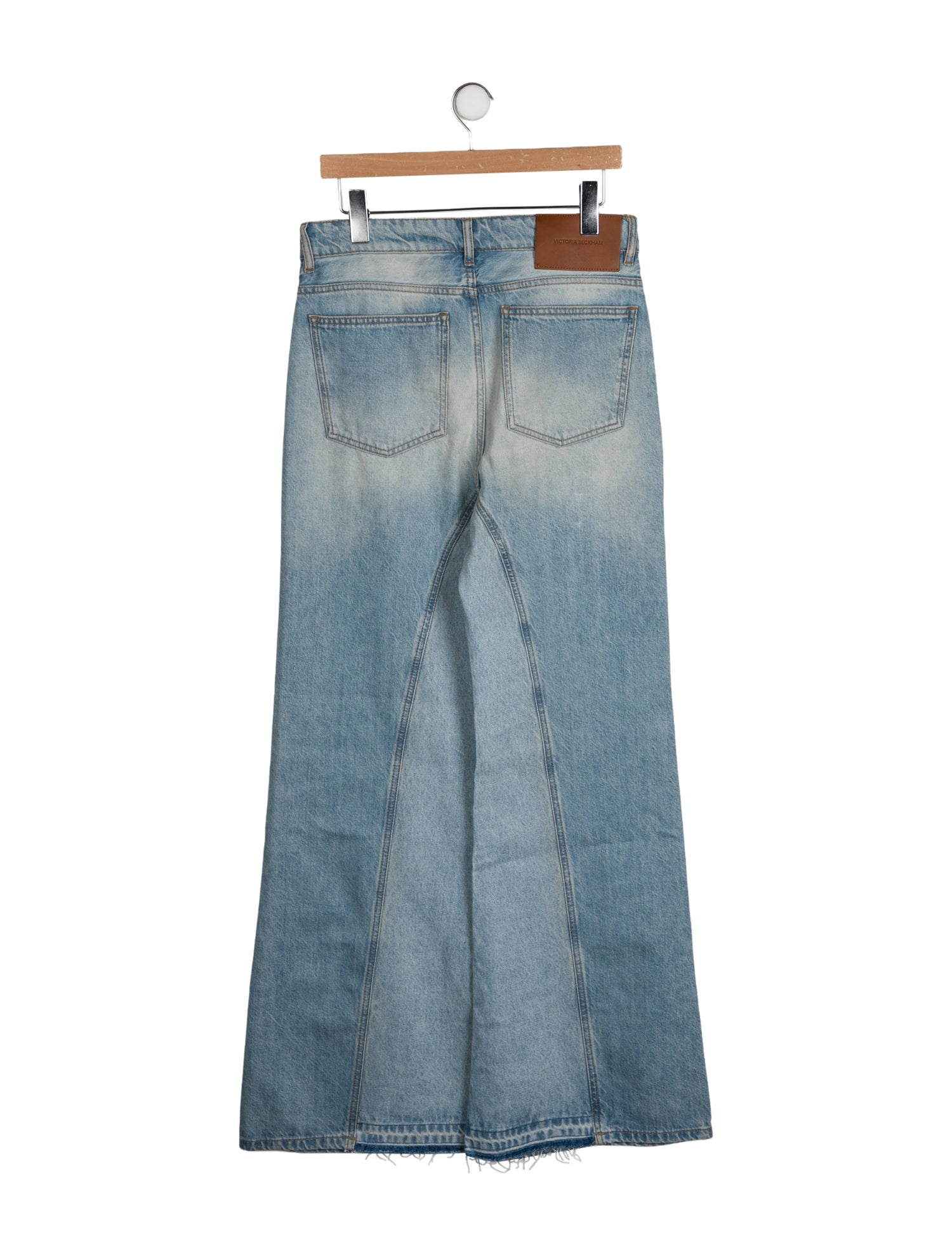 Victoria Beckham High-Rise Wide Leg Jeans