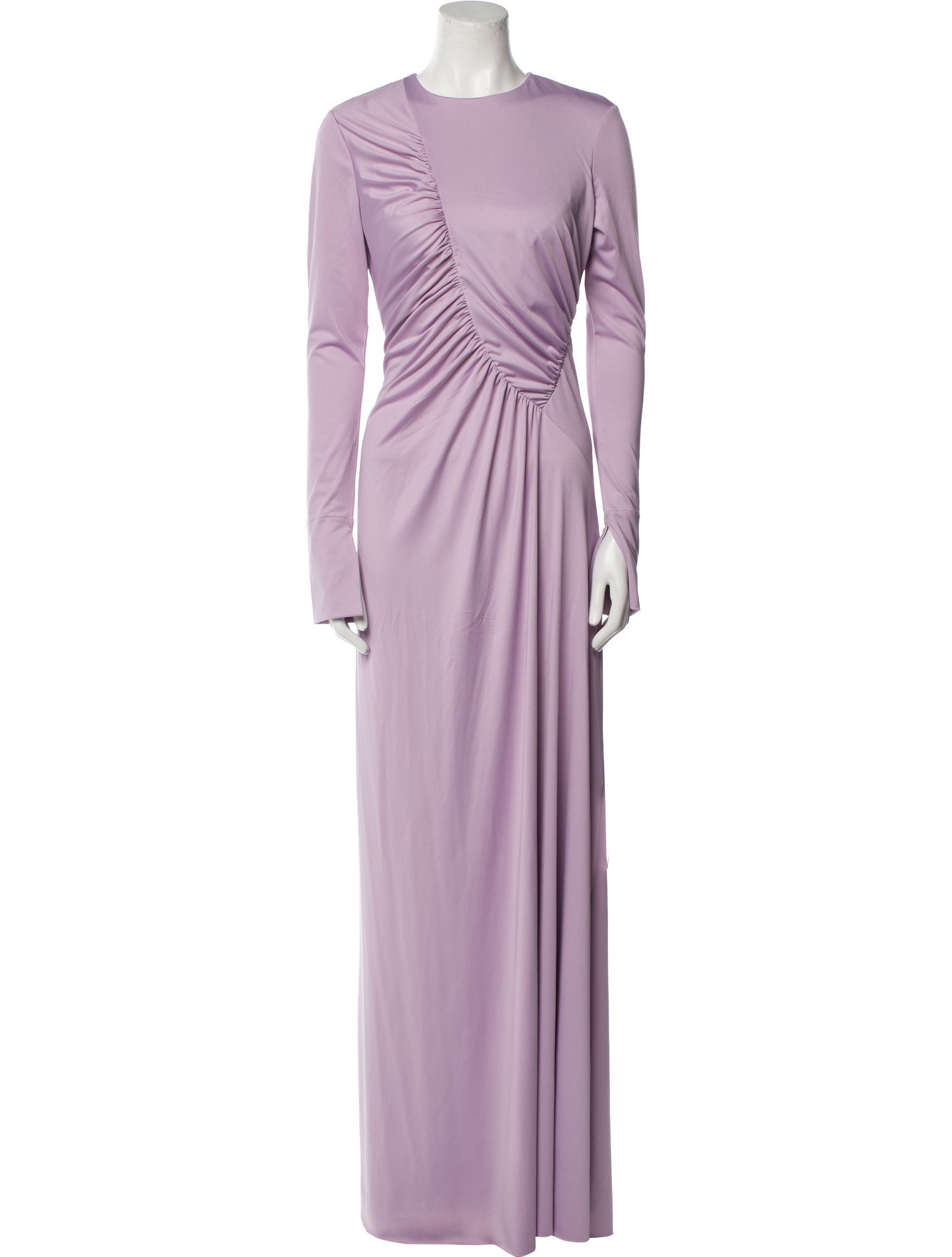 Victoria Beckham Crew Neck Long Dress