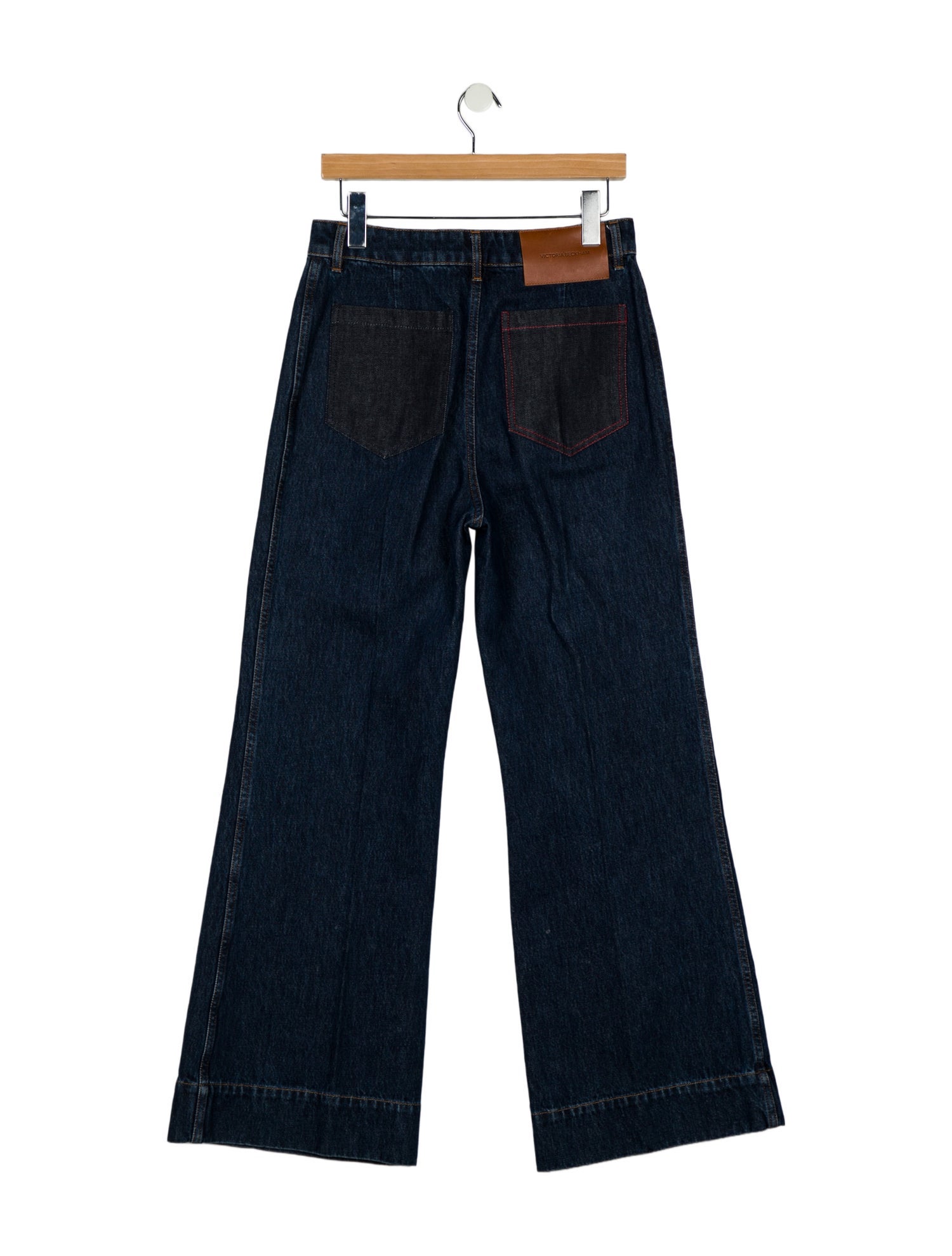 Victoria Beckham High-Rise Wide Leg Jeans